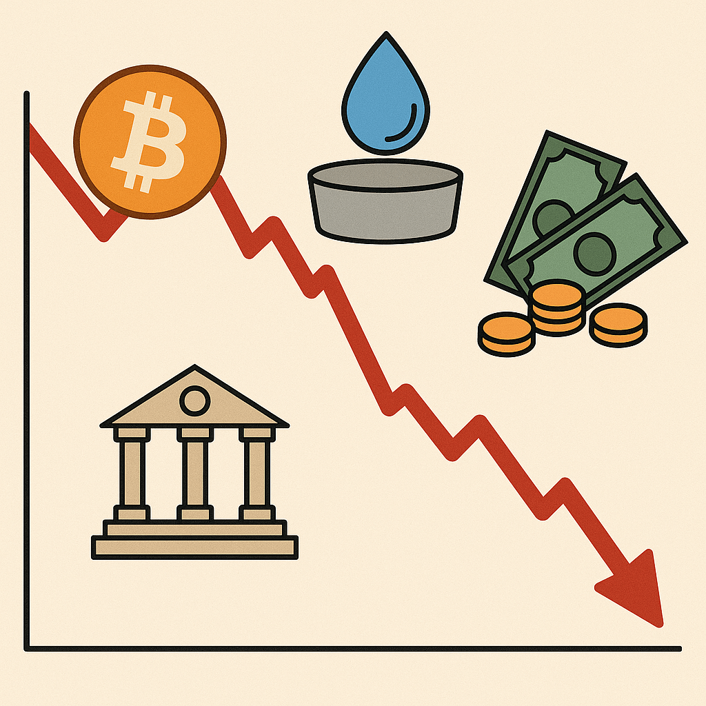 Phân Tích Chuyên Sâu: Nguyên Nhân Sụt Giảm Giá Bitcoin Tháng 7/2025