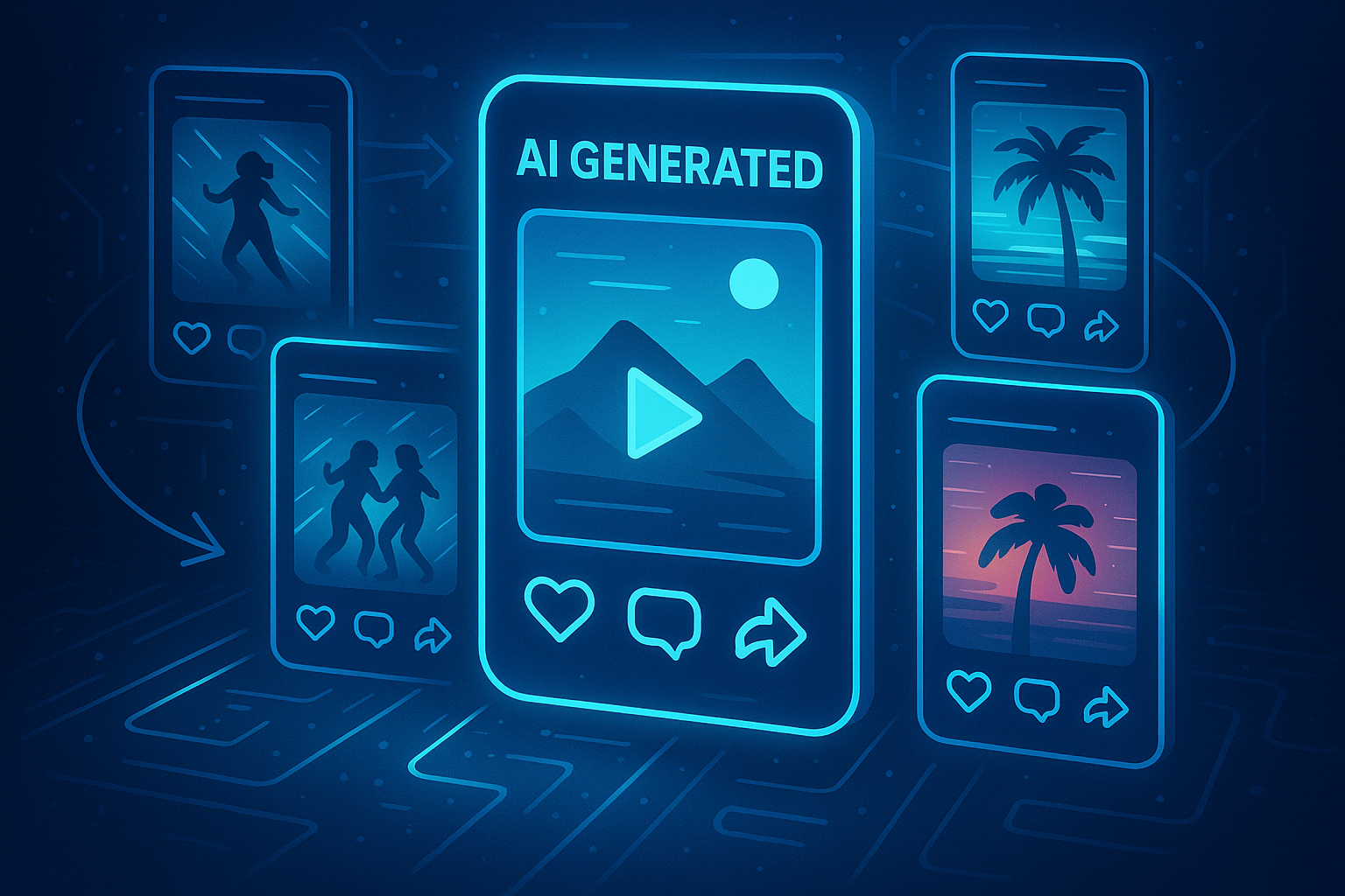 Zautomatyzowane reels: Jak social media tworzą się same