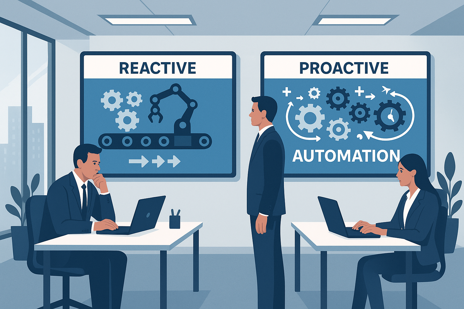 Automatyzacja reaktywna czy proaktywna? Jak robić to dobrze