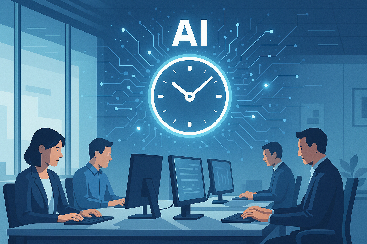 Najwięksi złodzieje czasu w firmie i jak AI je usuwa