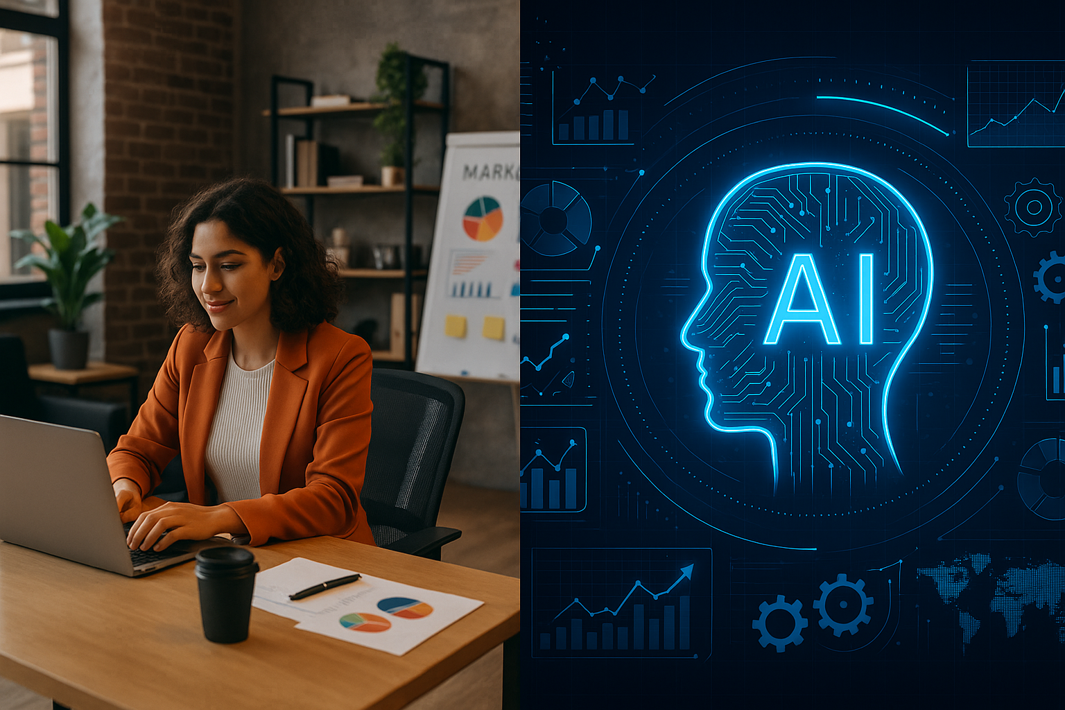 Czy AI zastąpi Twoją kreatywną agencję? Sprawdź różnice!