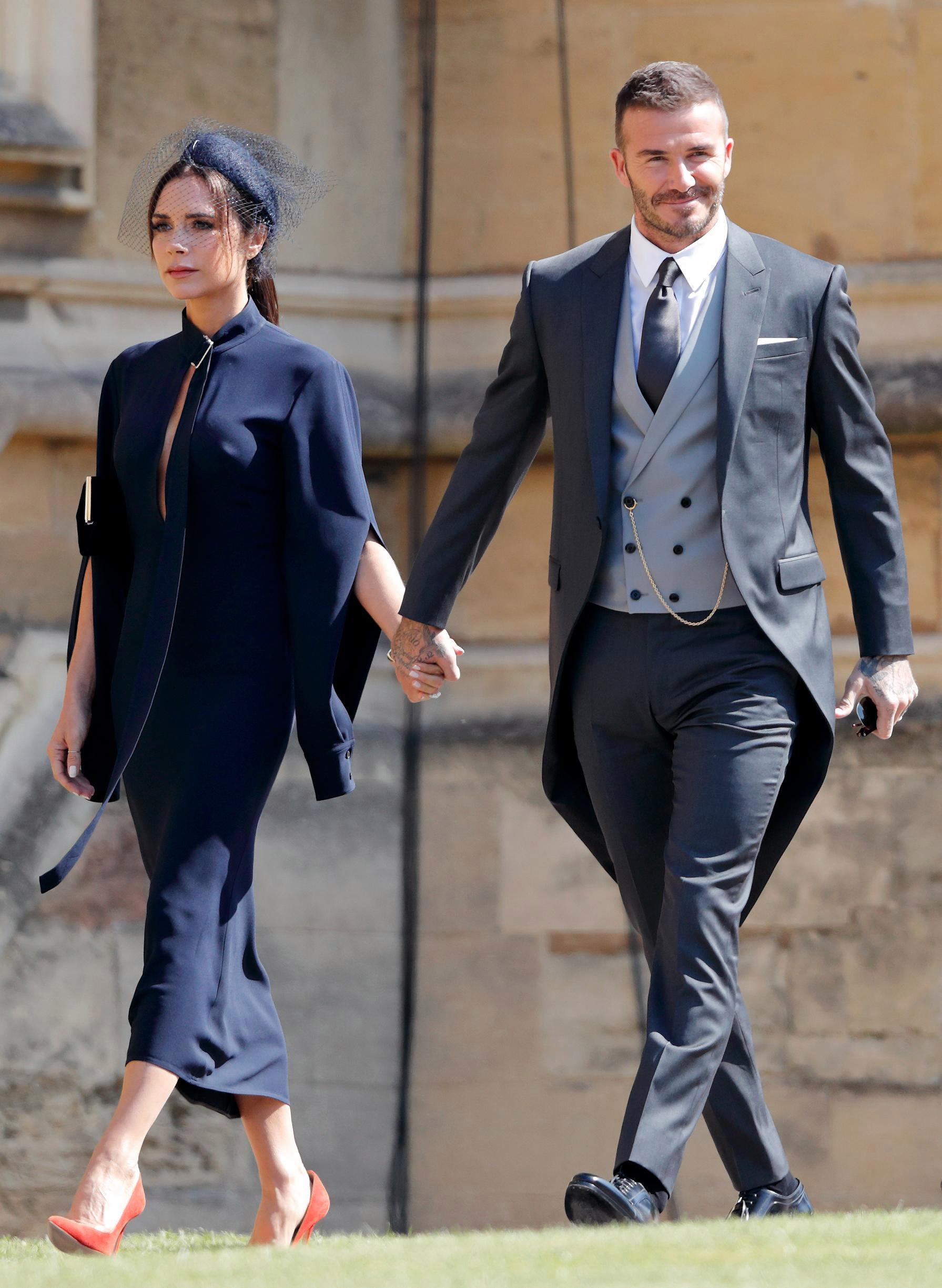 The power couple were among the guests to attend the wedding between Prince Harry and Meghan Markle