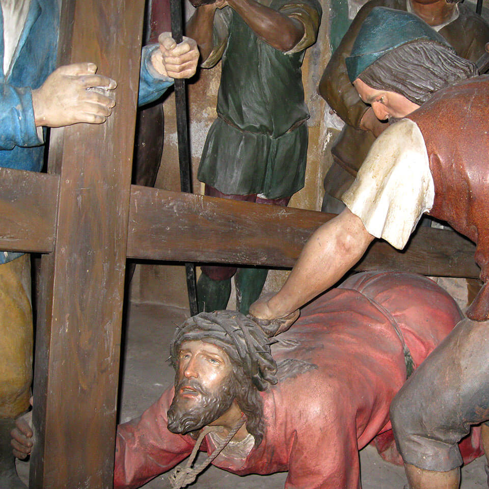 Visita guidata della Via Crucis di Cerveno