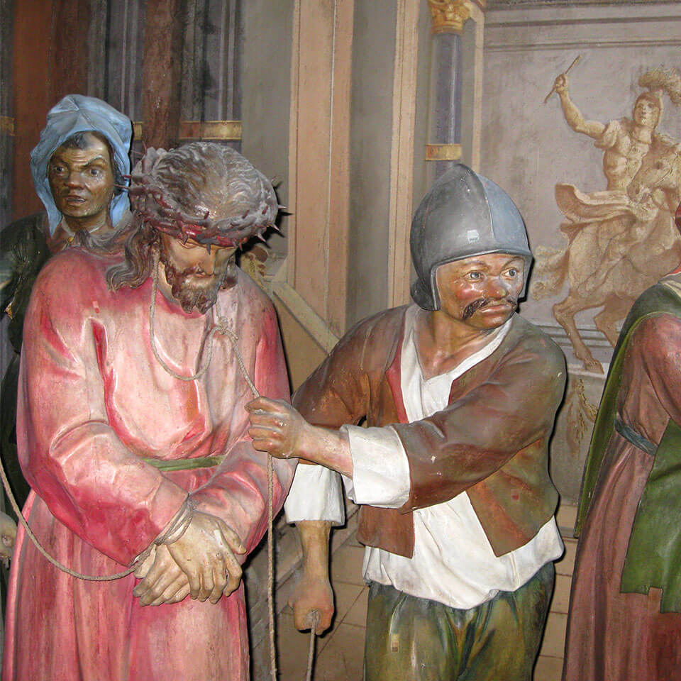 Visita guidata della Via Crucis di Cerveno