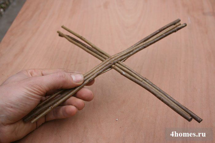 Корзины из лозы и ивы пошаговая инструкция для начинающих