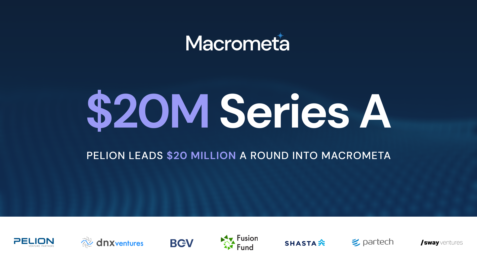 Announcing Macrometa's $20M Series A round led by Pelion