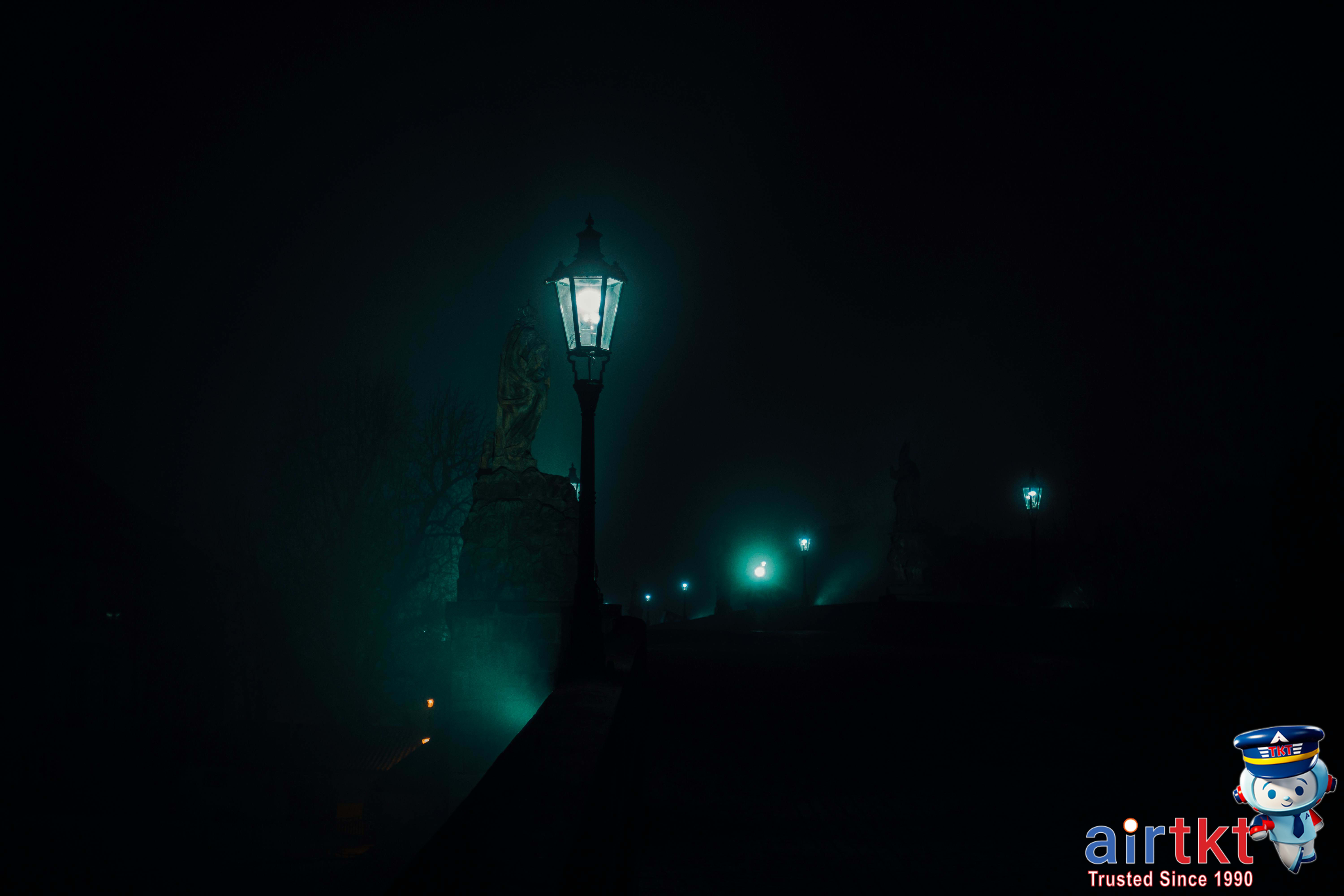 Romantic view of Prague’s historic cityscape at sunset