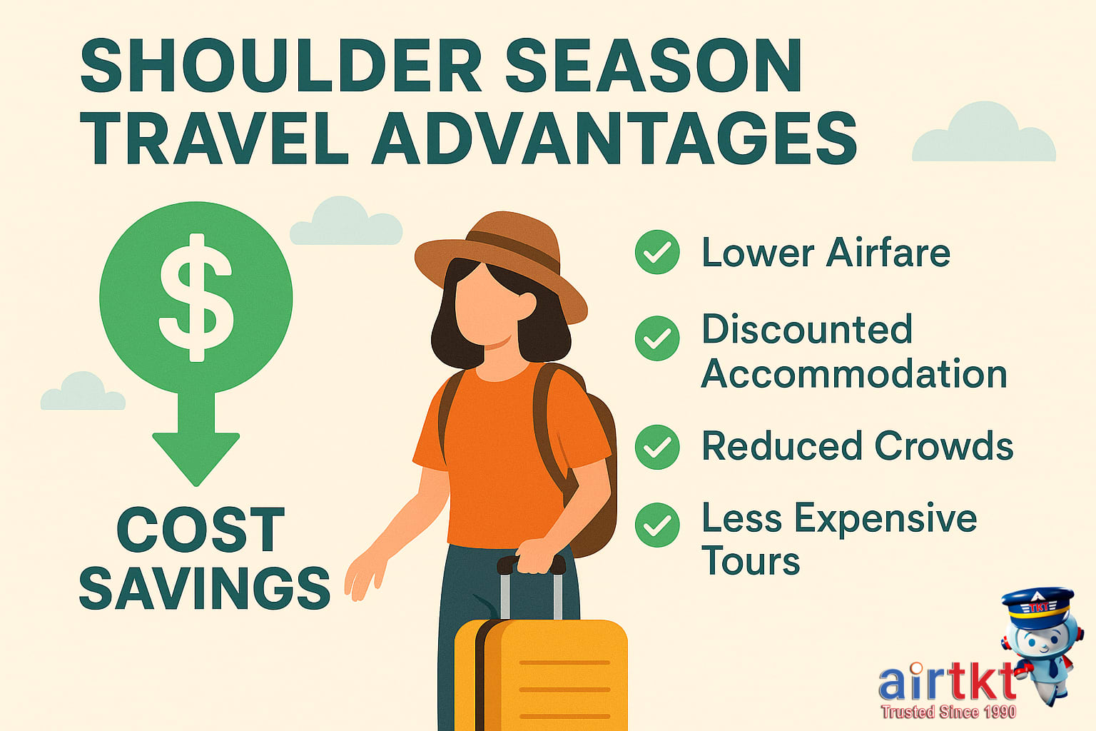 Couple enjoying a peaceful honeymoon during shoulder season