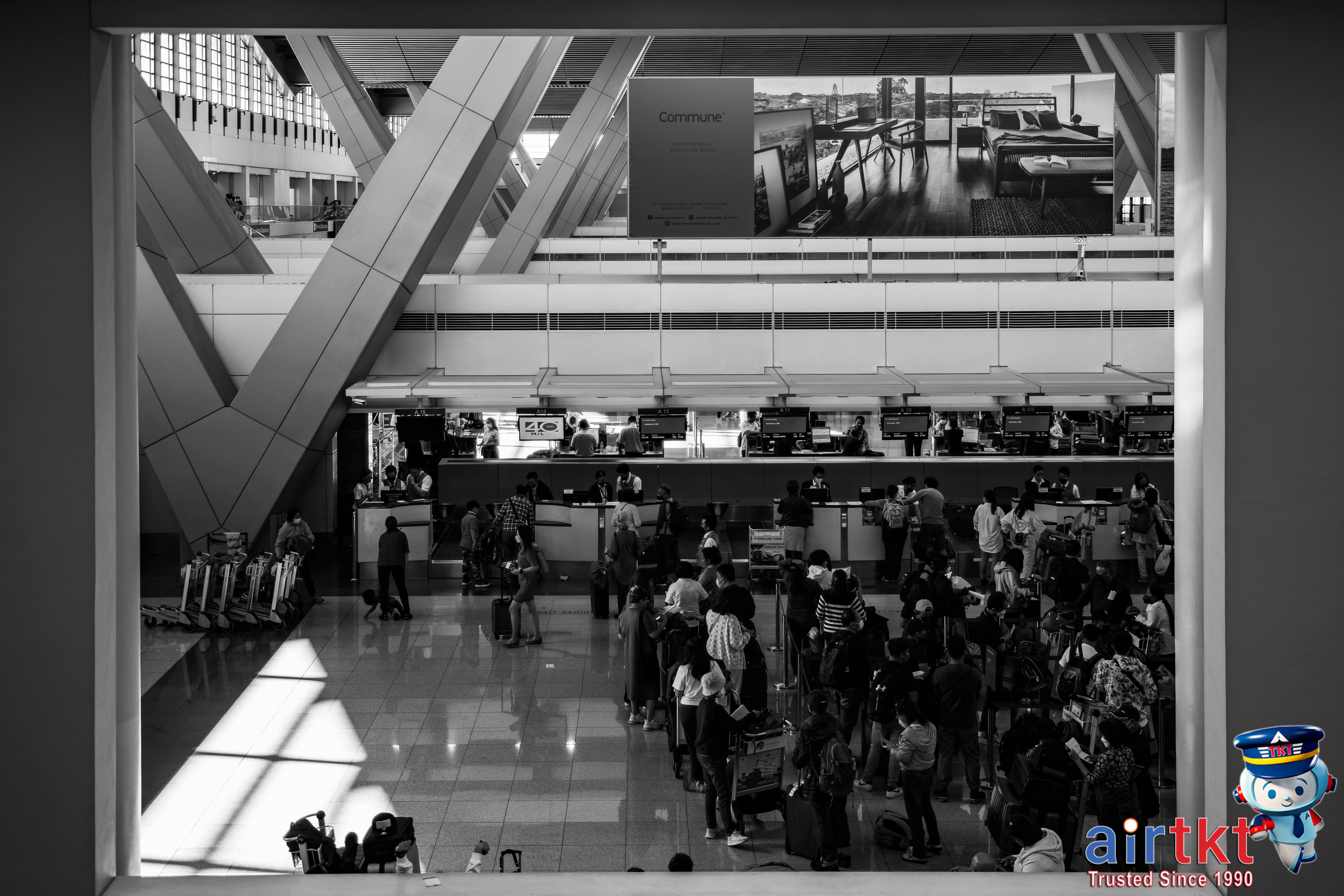 Airline ticket price changes displayed on computer screens