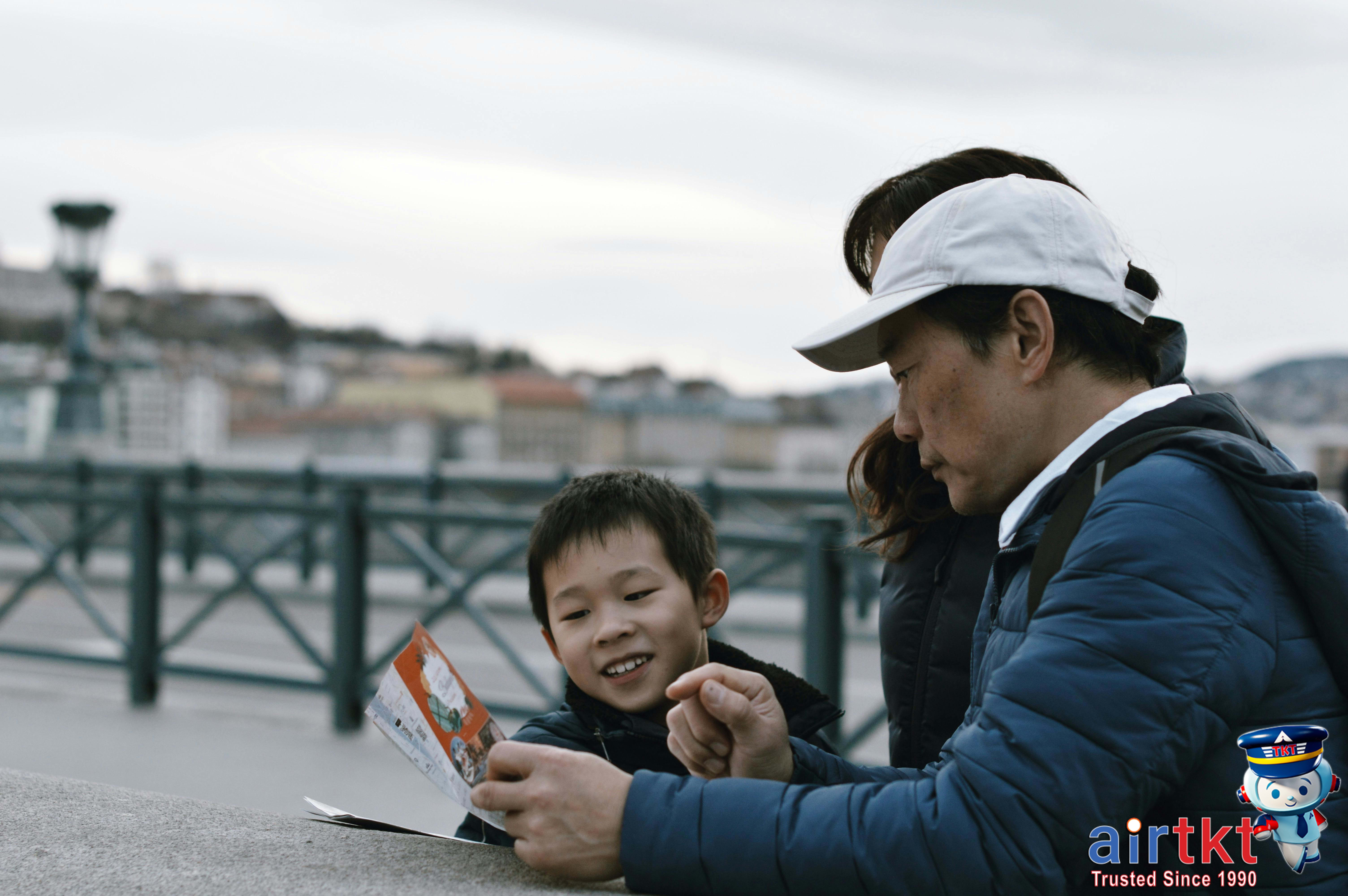 Street food market with people enjoying local cuisine