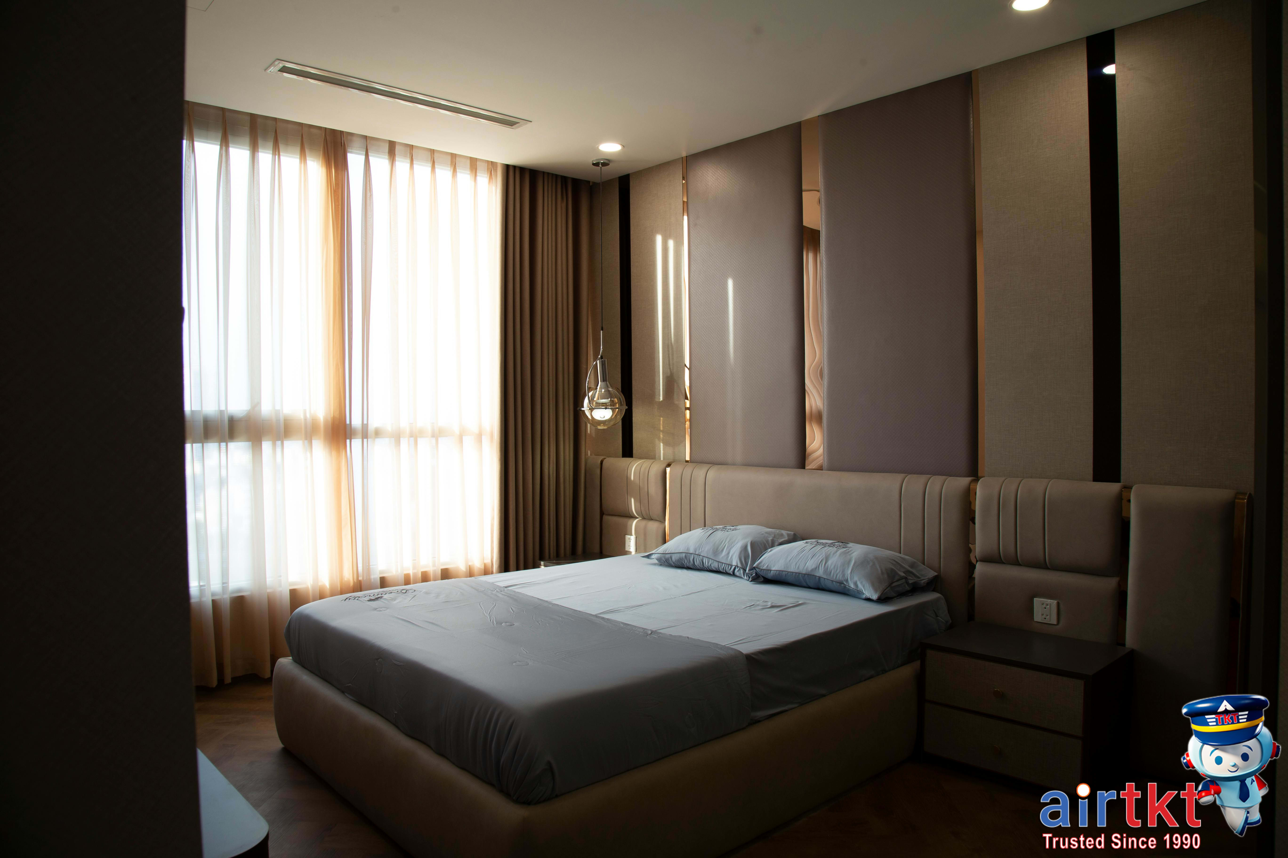 Hotel lobby with comfortable seating and modern decor