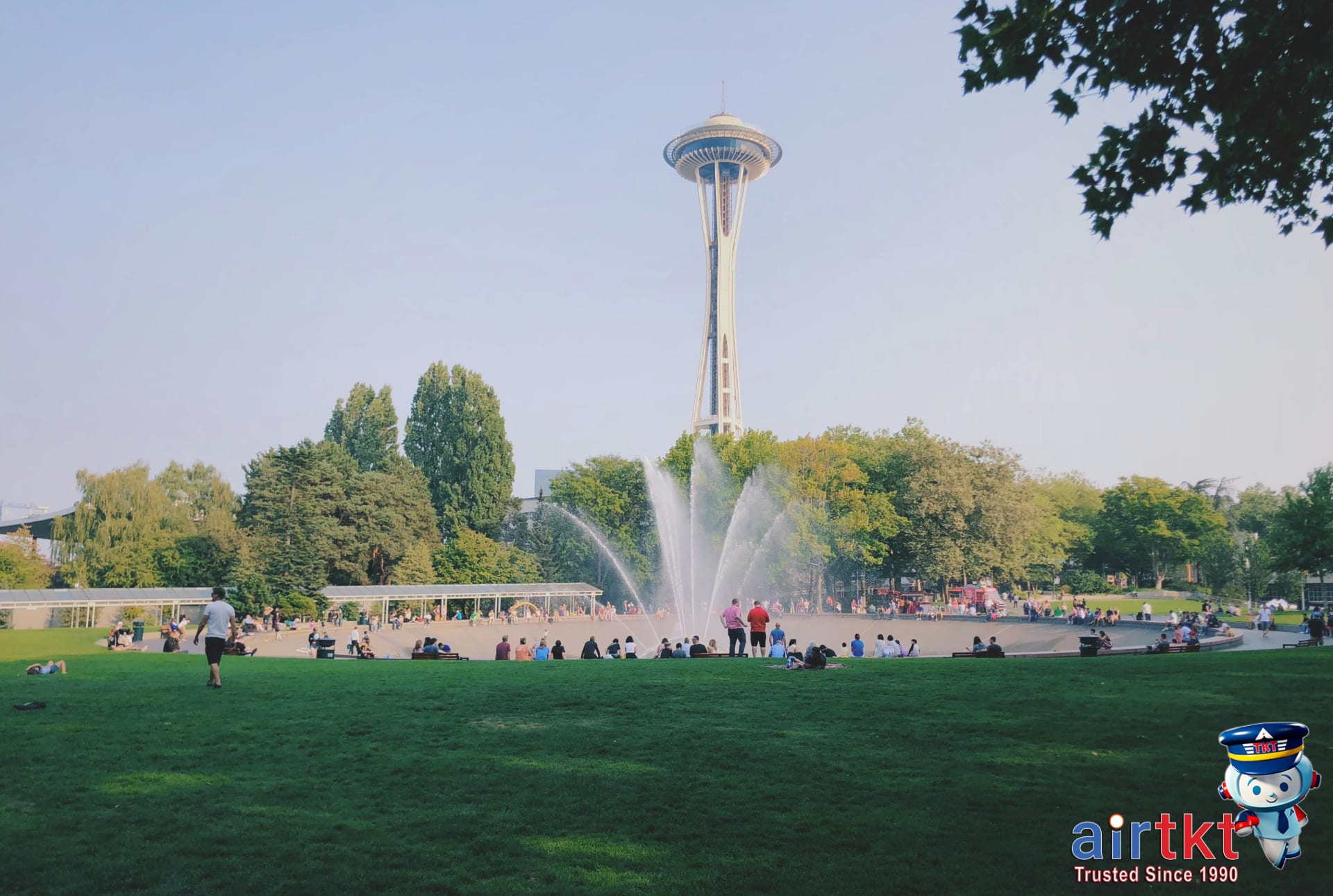 Seattle Space Needle and downtown skyline