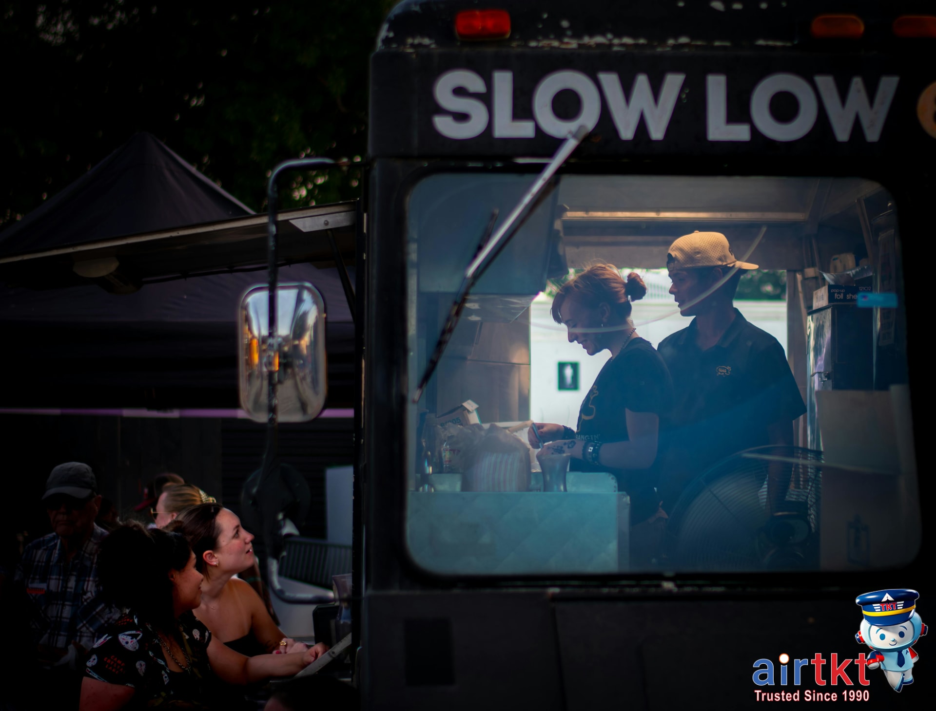 Austin food truck serving casual meals