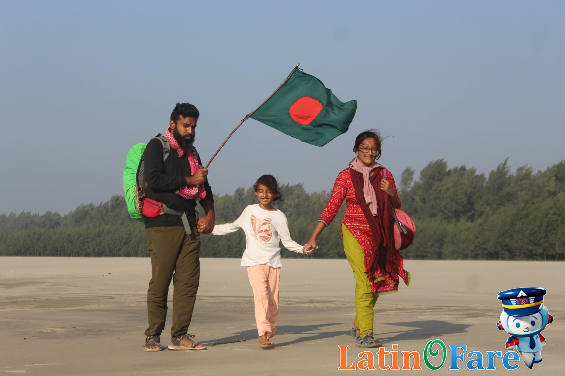 Couple enjoying a scenic lakeside view during summer