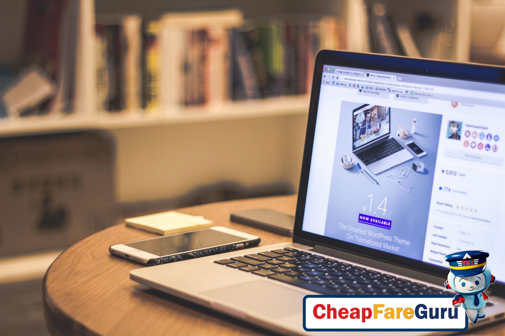 Hotel booking price drop concept illustration