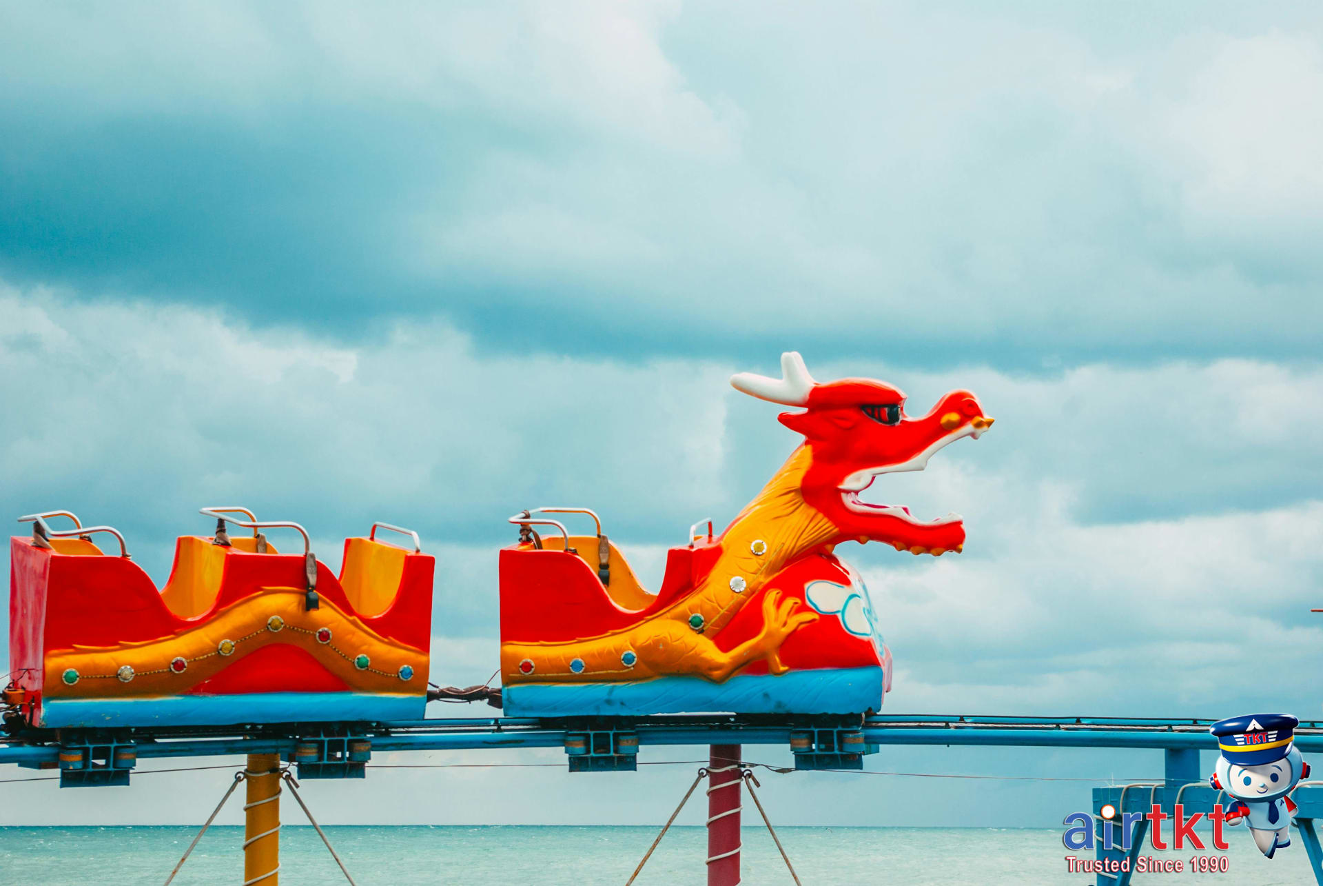 Family enjoying autumn travel destination