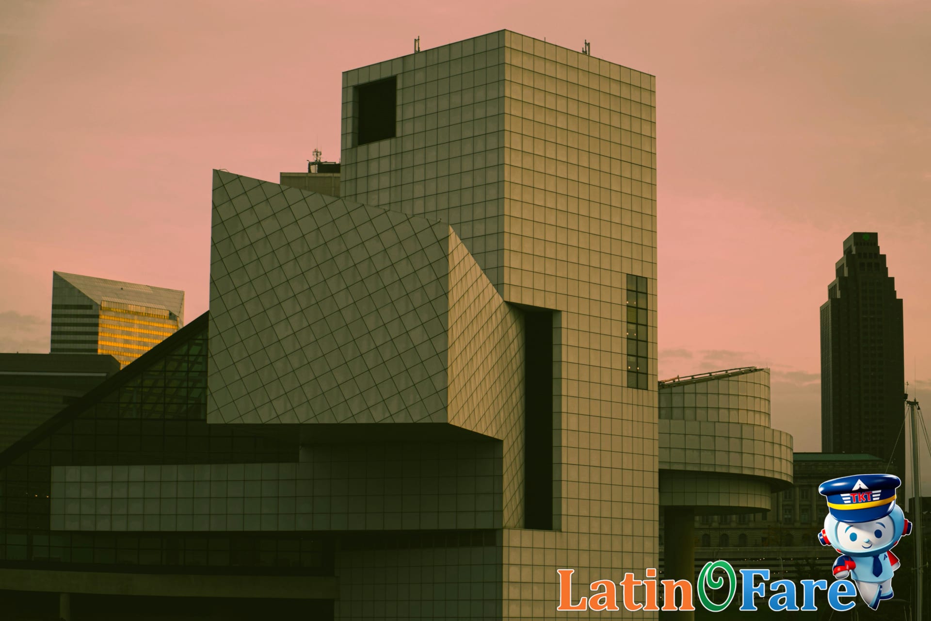 Visitors enjoying a cultural attraction in Cleveland