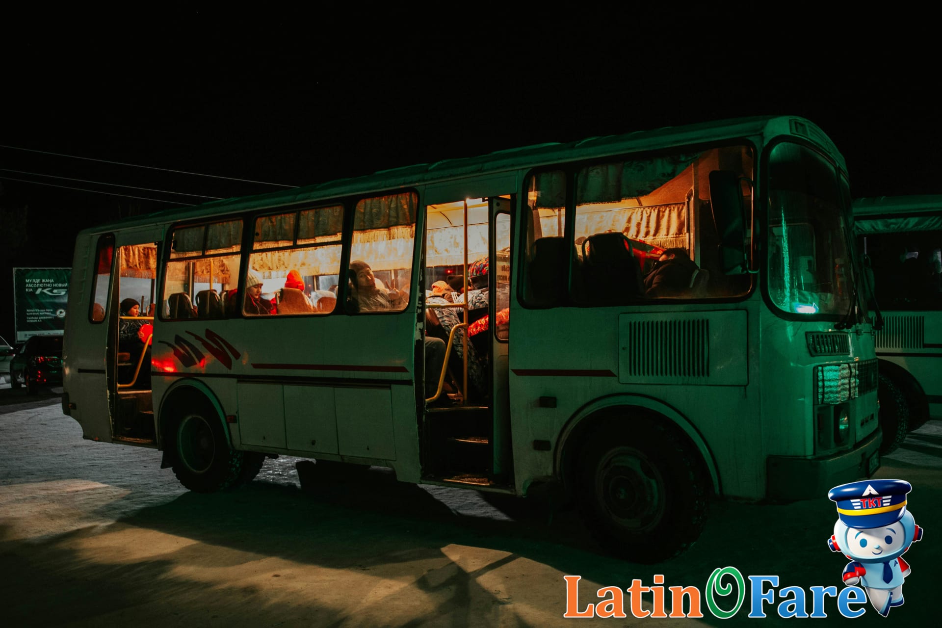 Milwaukee Streetcar passing by city buildings