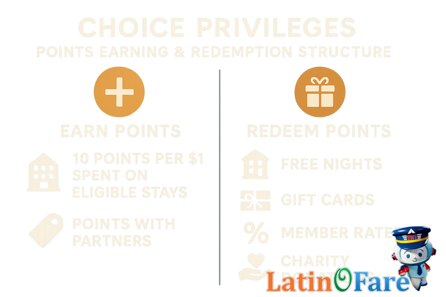 Choice Privileges loyalty program rewards