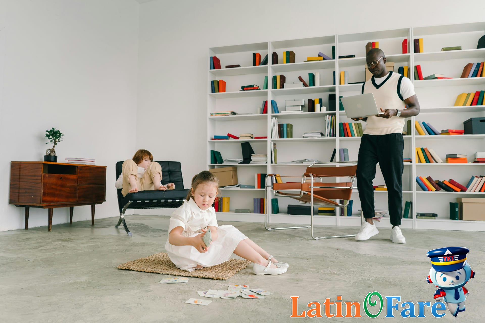 Traveler searching for flight and hotel deals on laptop during Spring Break planning