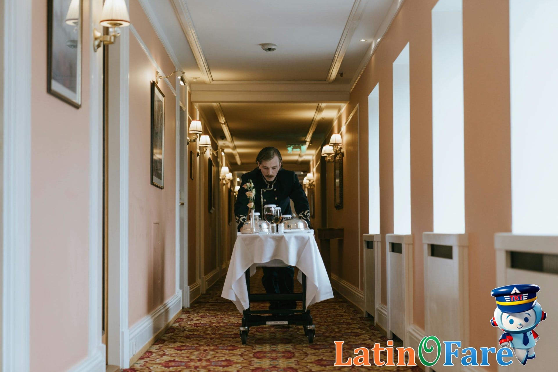 Wyndham Rewards Elite member enjoying upgraded hotel room