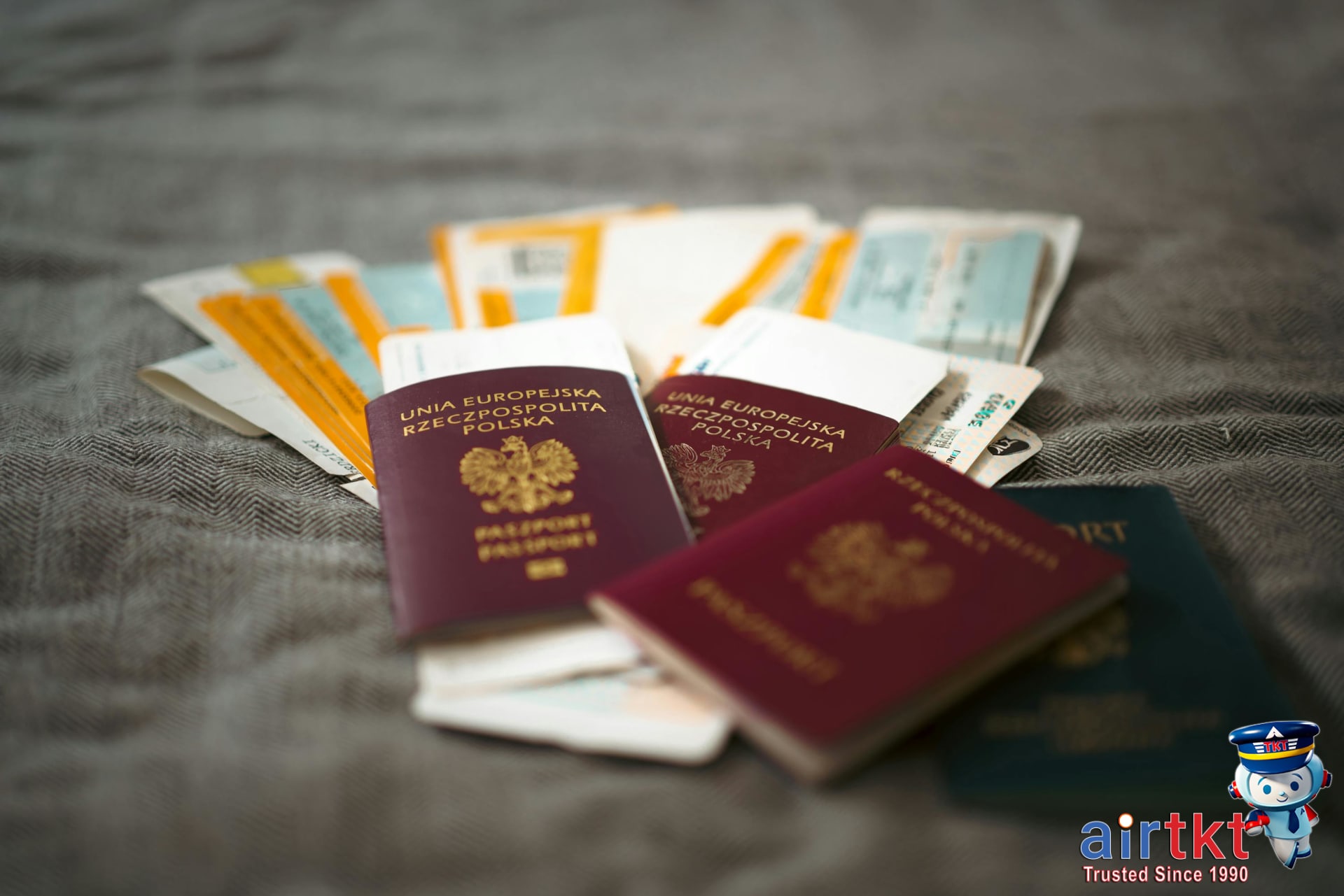 Cathay Pacific airplane flying over clouds
