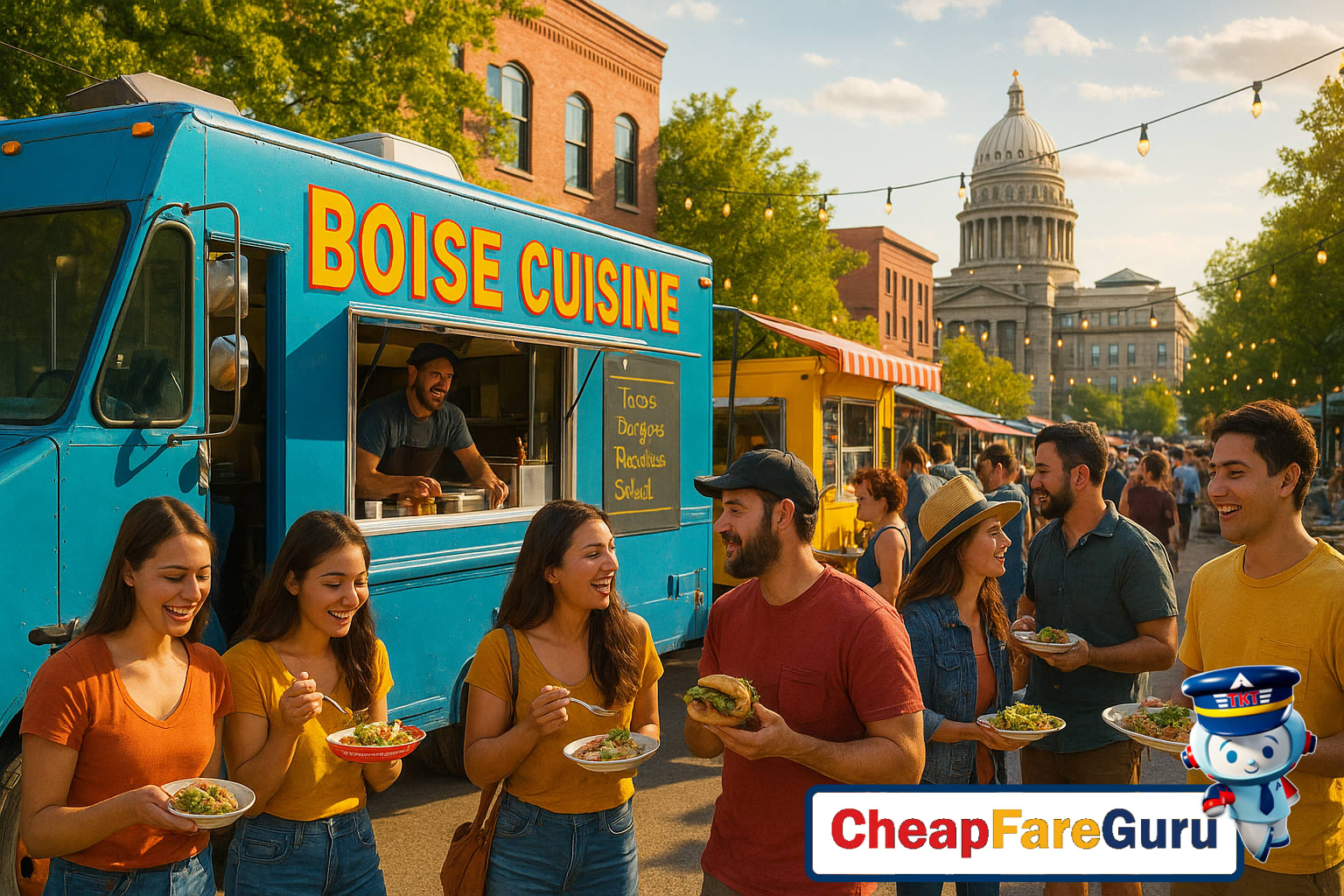 Food truck and casual dining in Boise