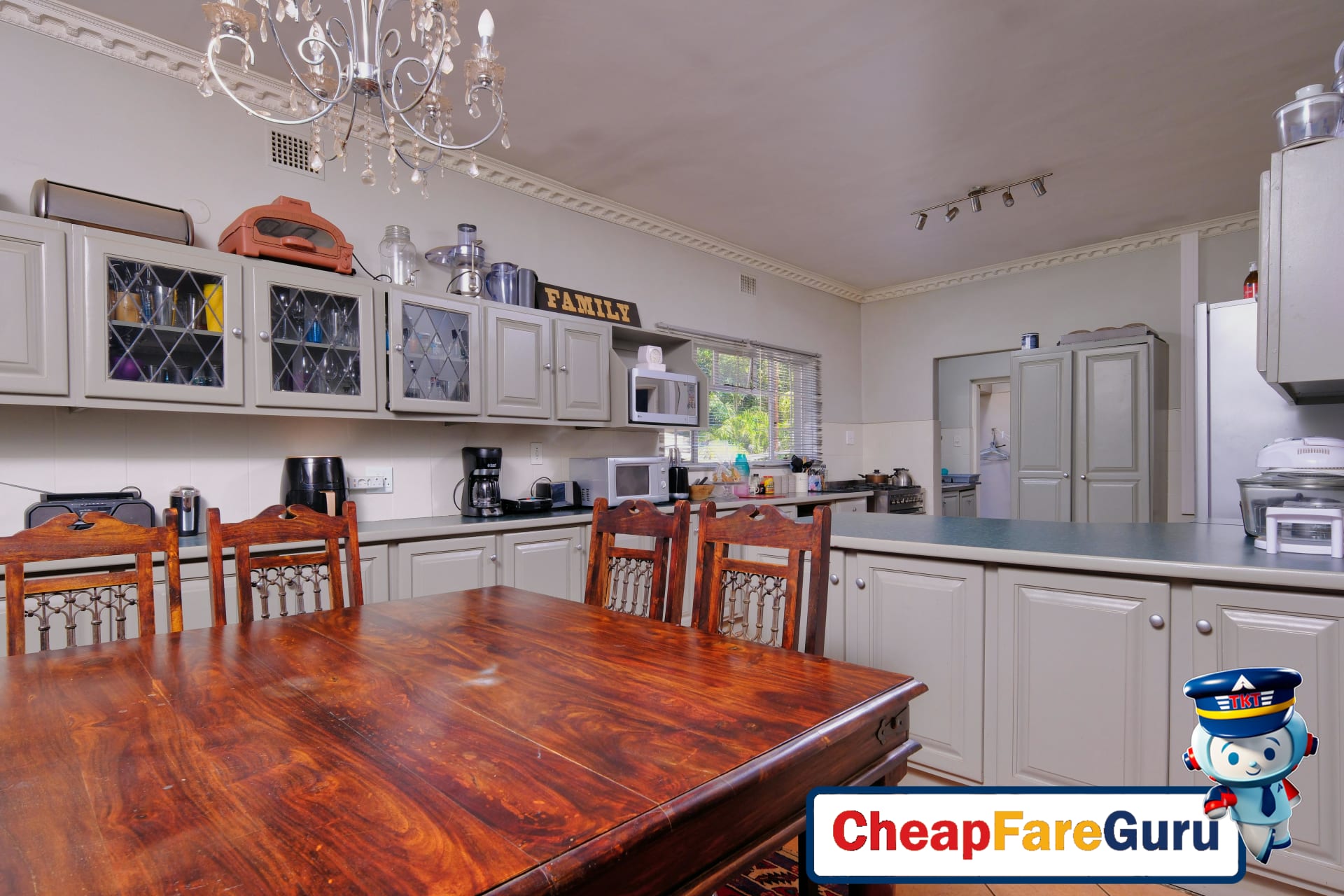 Family-friendly accommodation with kitchen