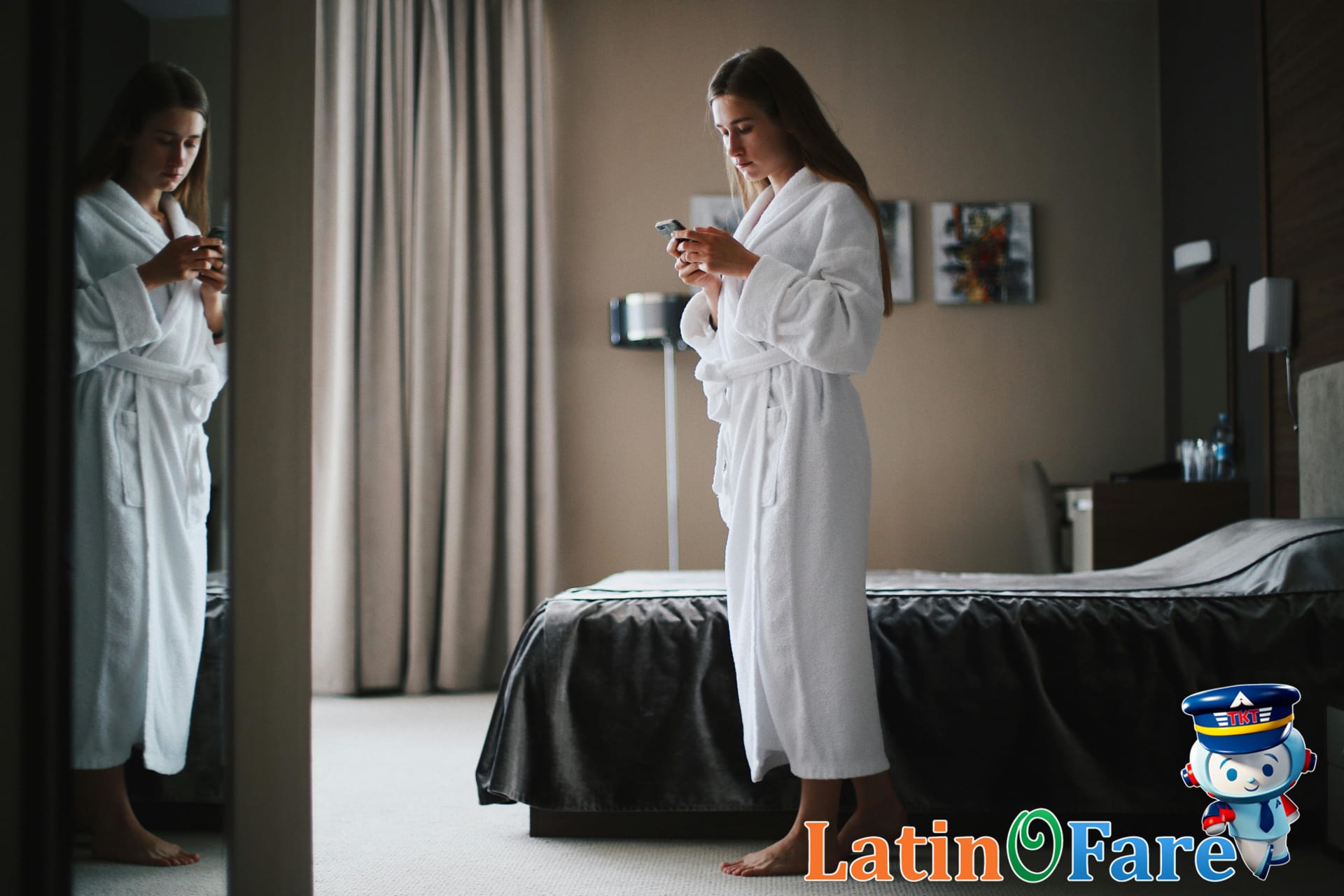 Travel points redemption options concept