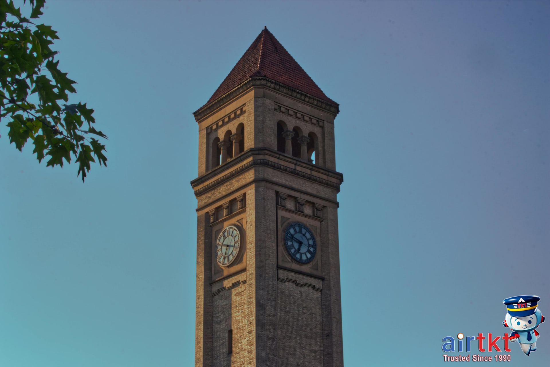 Spokane Riverfront Park waterfall