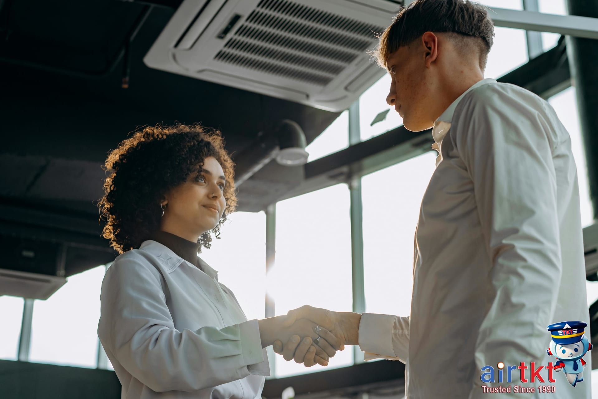 People practicing cultural etiquette in Vienna