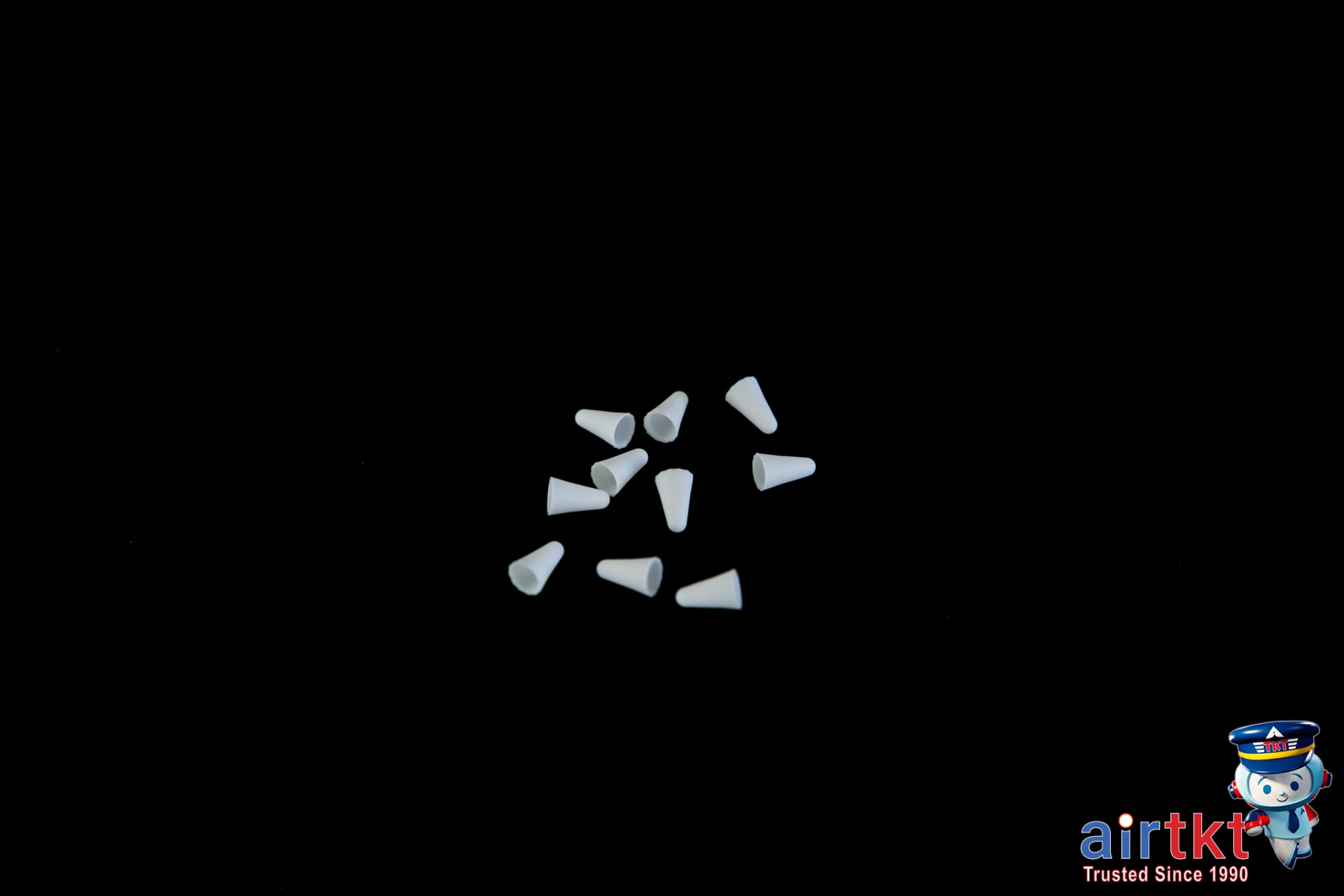 Travel sleep essentials including masks and earplugs packed neatly