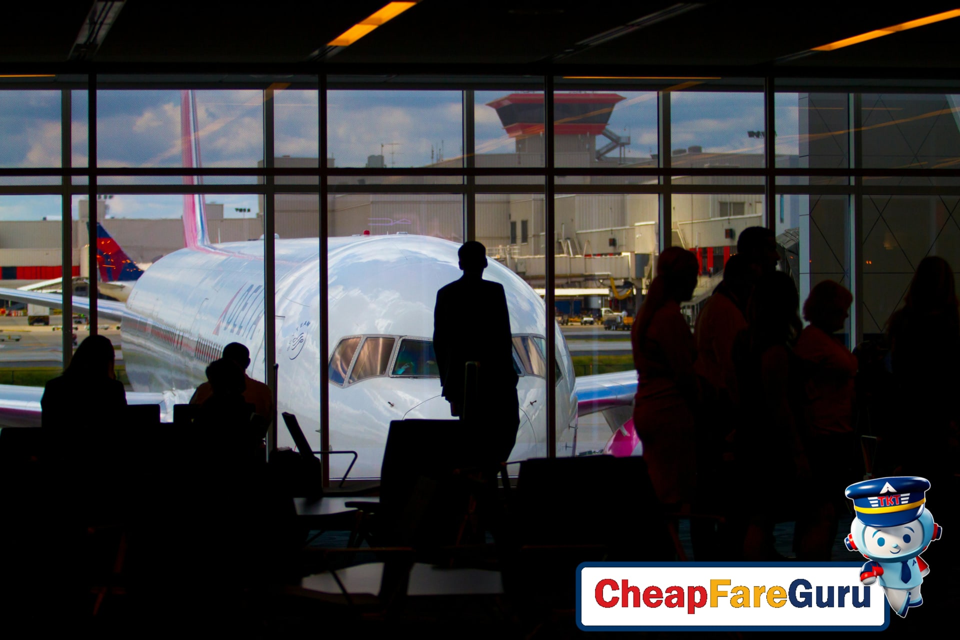 LATAM airplane at airport