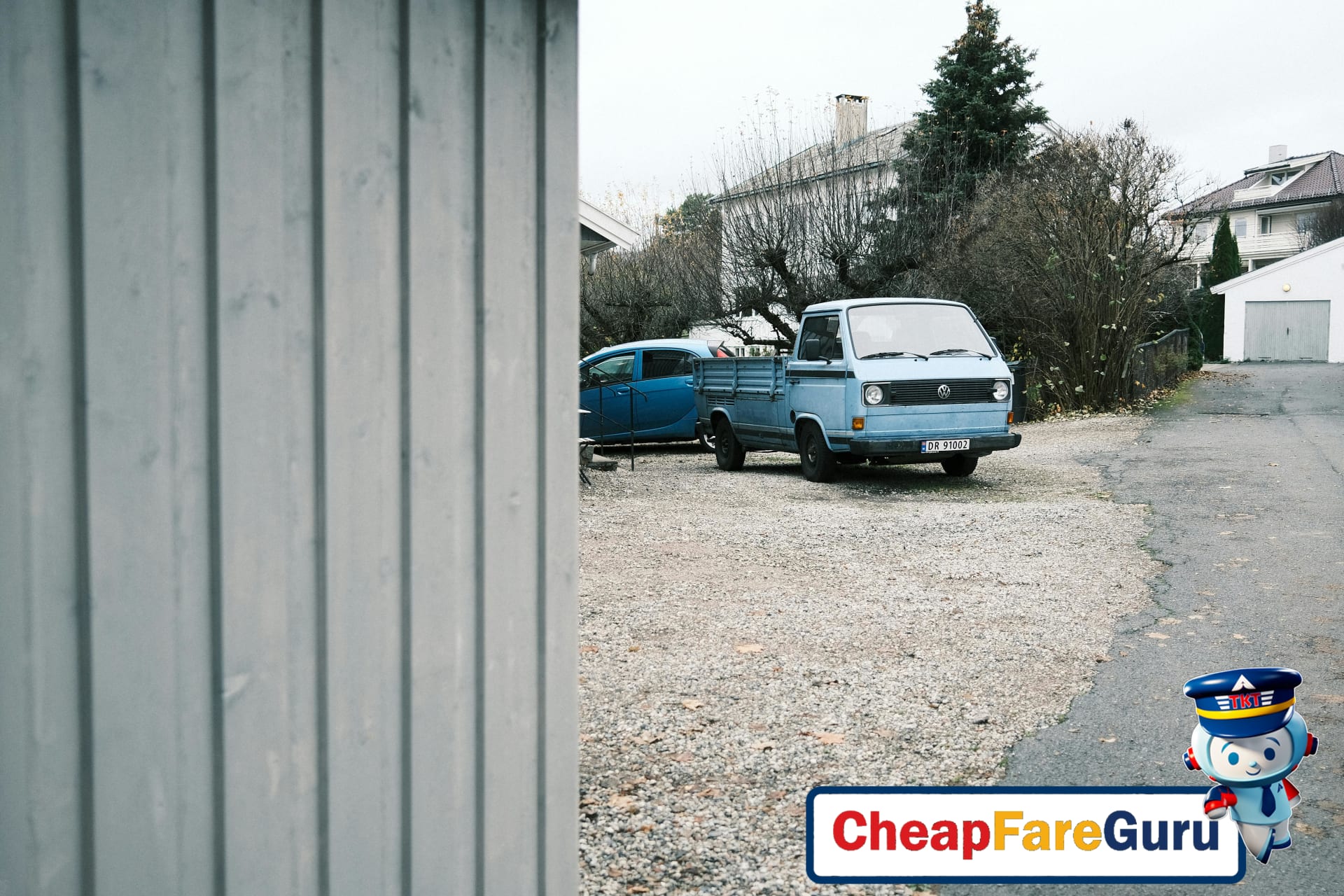 Oslo neighborhood street scene