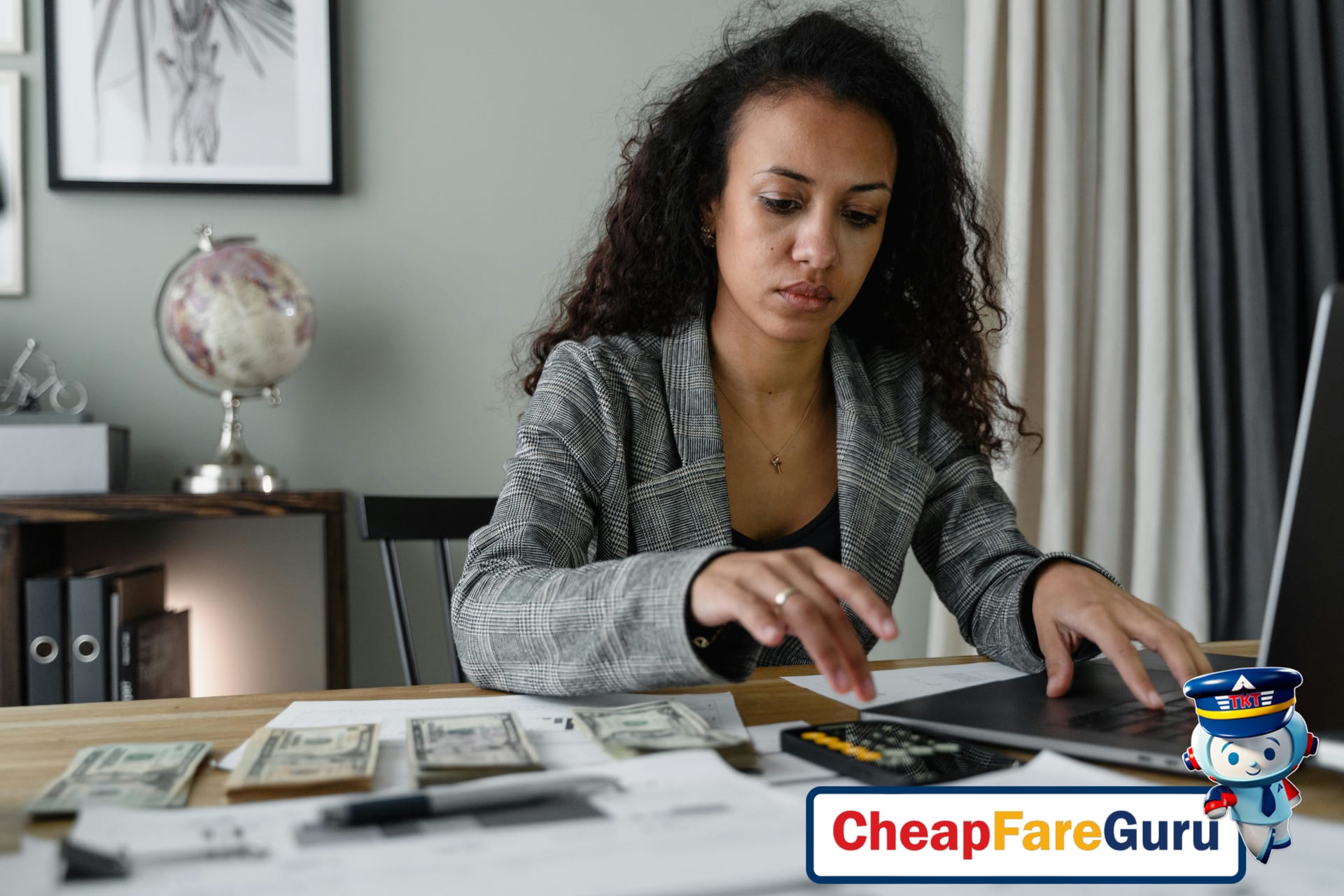 China Eastern plane, airport tarmac sunset