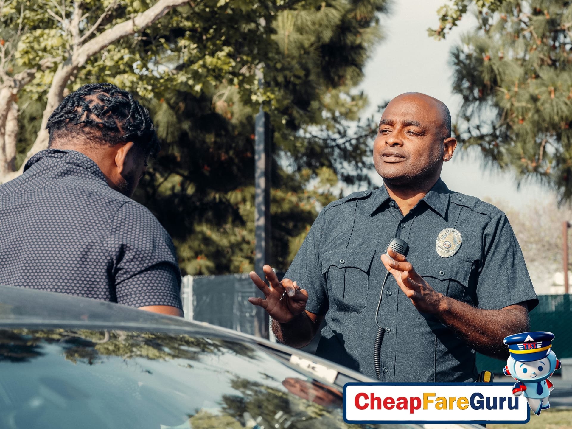 Tourist after pickpocketing incident