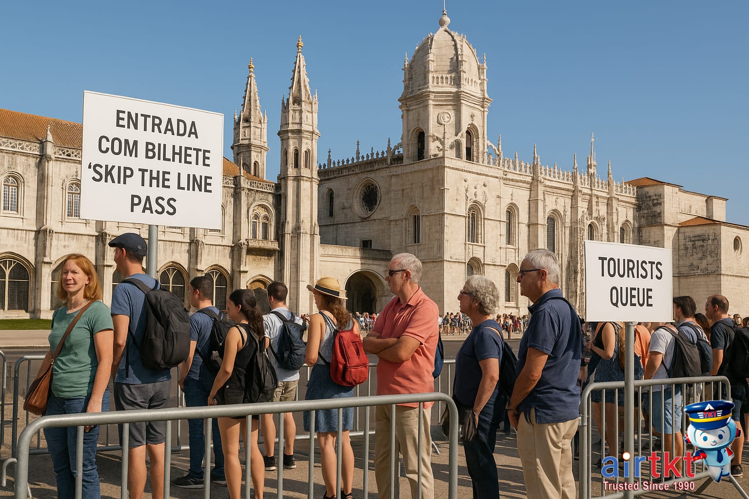 Lisbon cityscape view