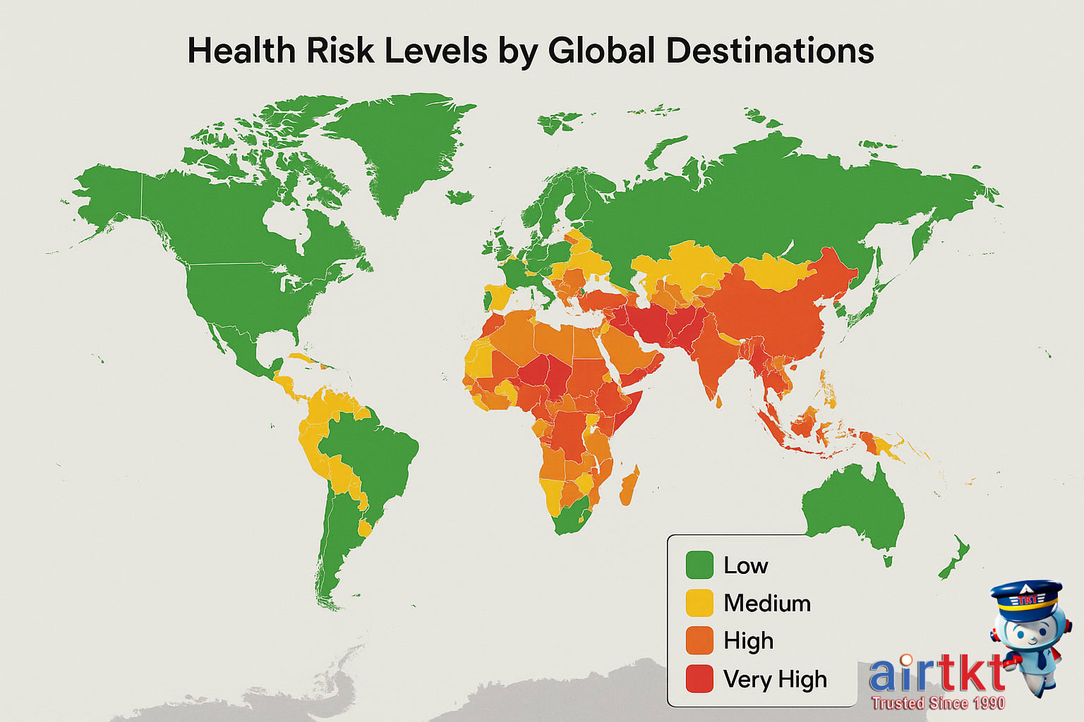 Traveler with medical mask in urban setting