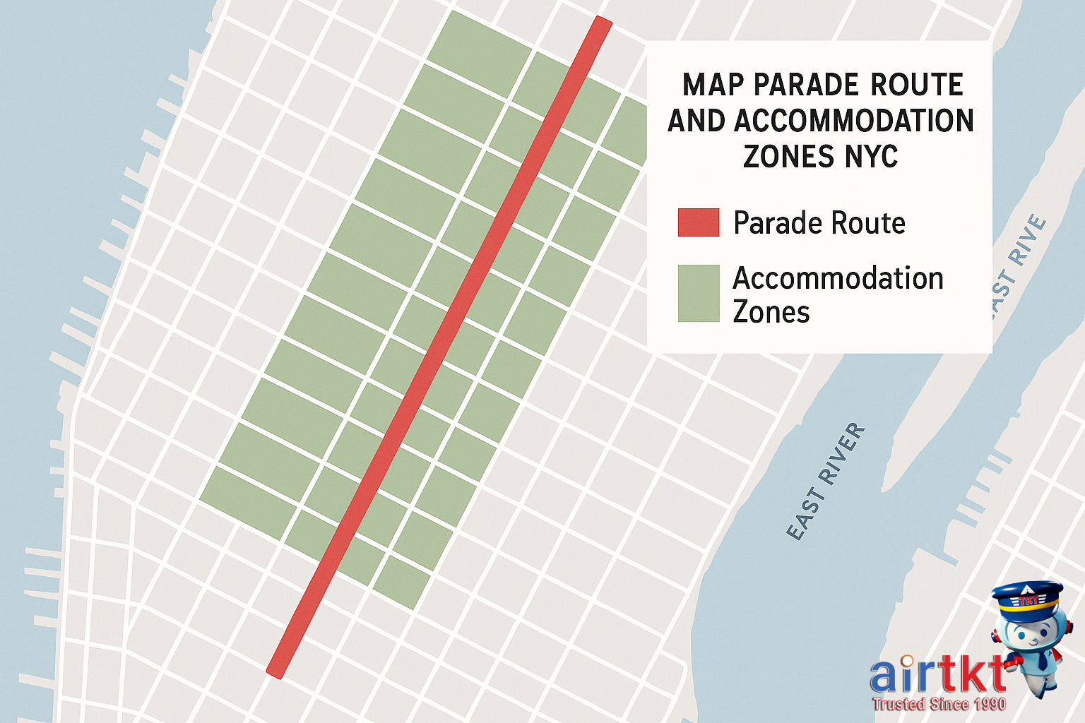 Parade crowd lining a New York City street