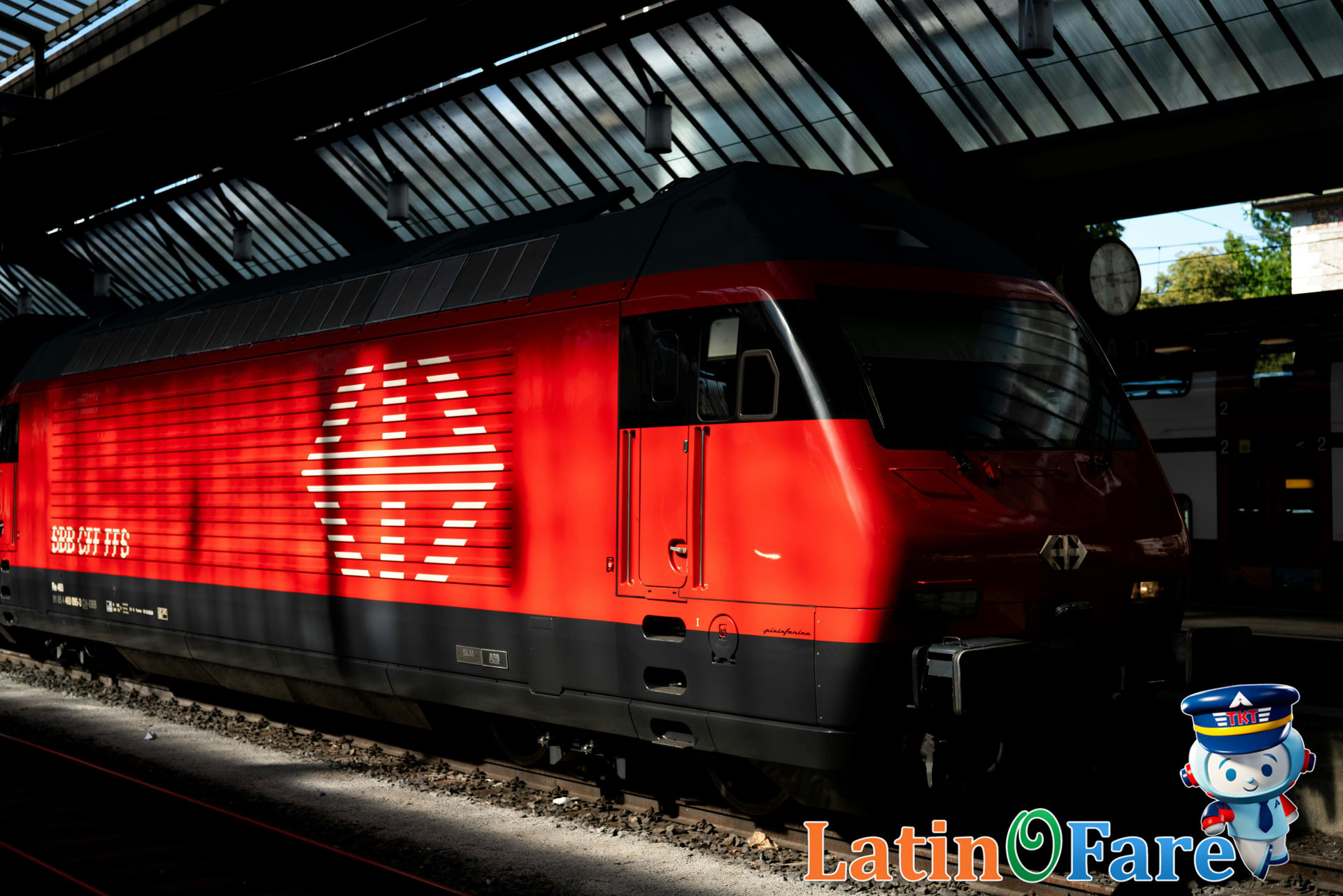 Zurich Airport train station