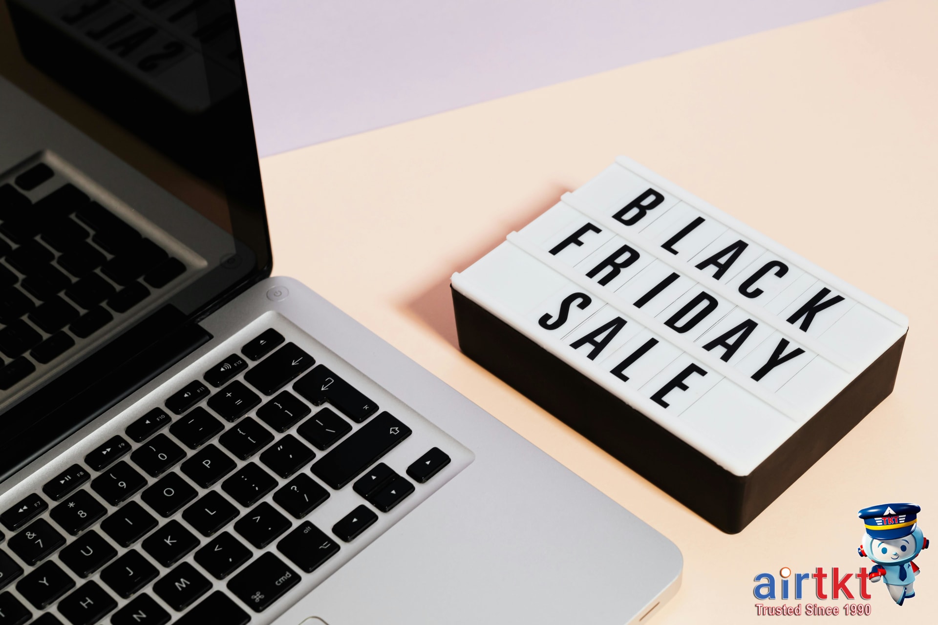 Traveler booking flights with AirTkt platform