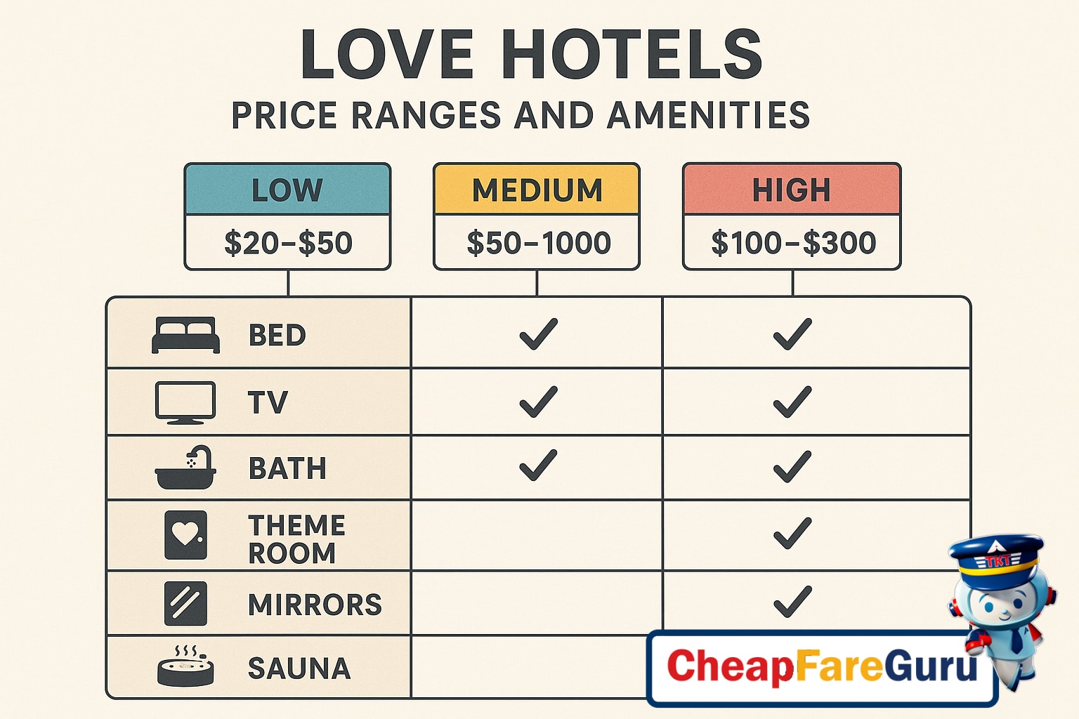 Love hotel room example