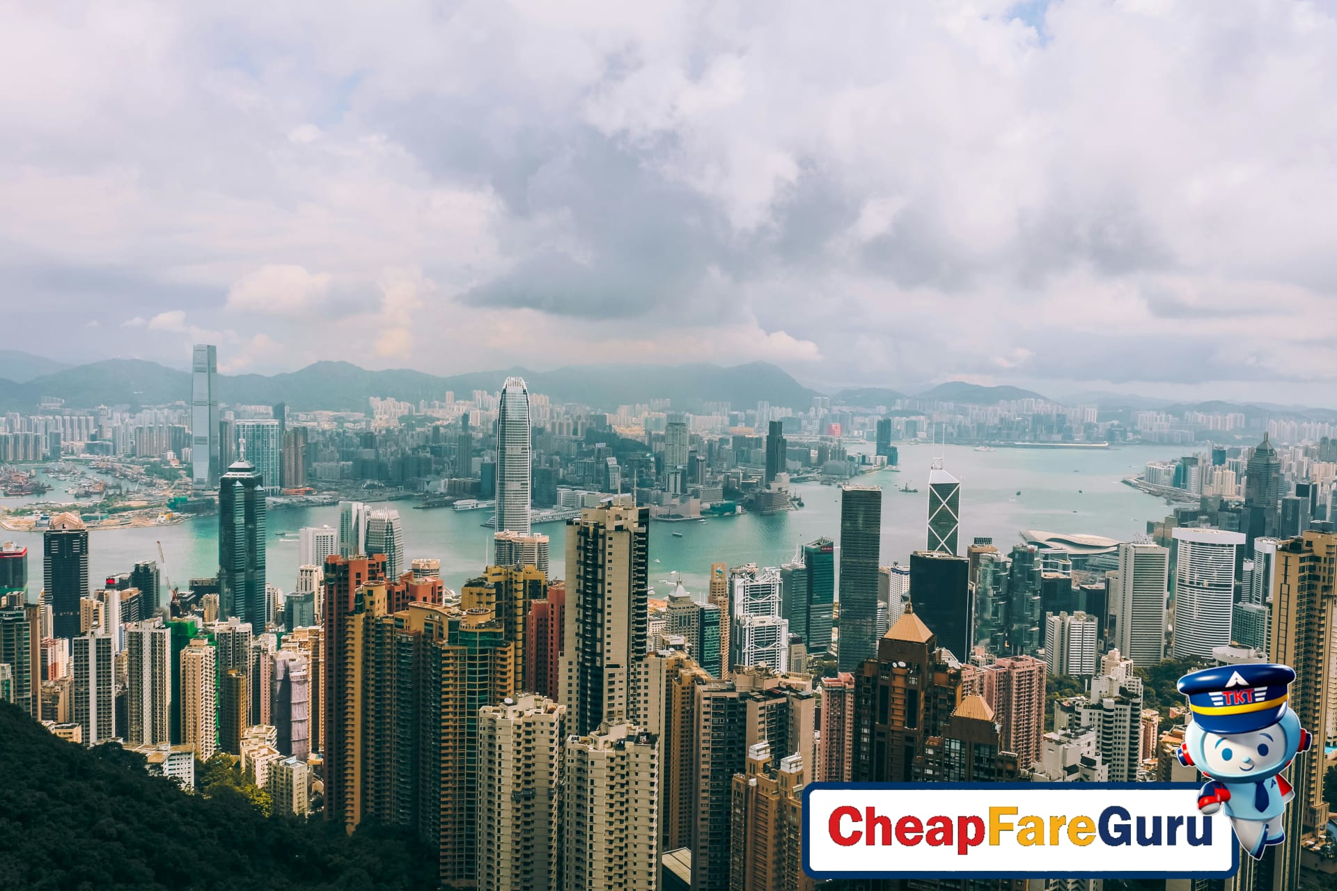 Hong Kong Skyline from Victoria Peak