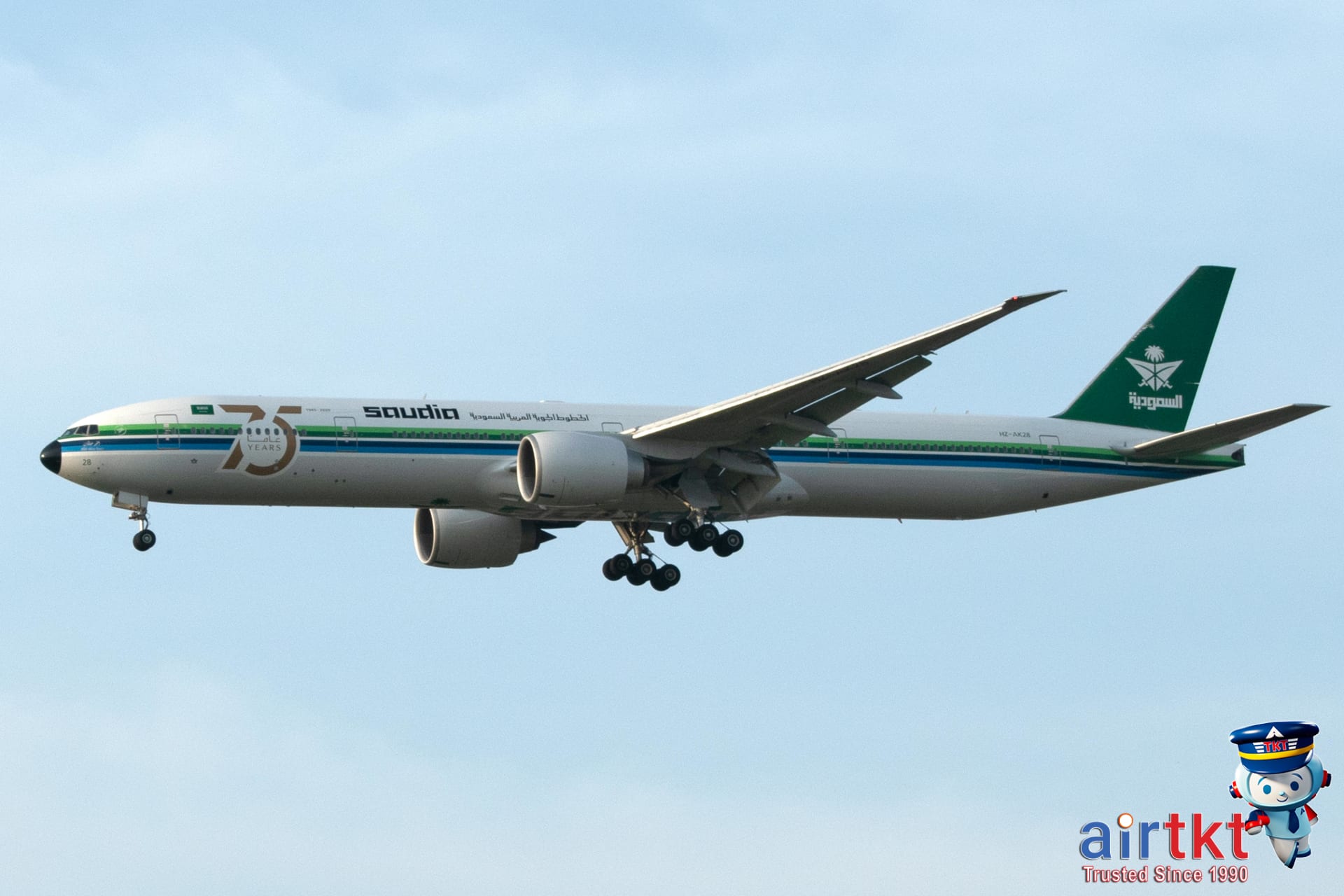 Caribbean airplane taking off over the sea