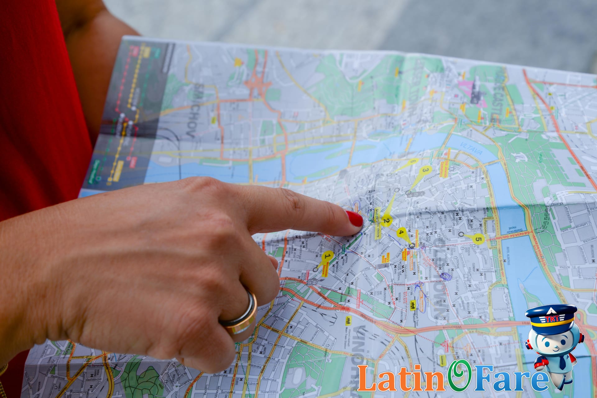 Hotel location city view