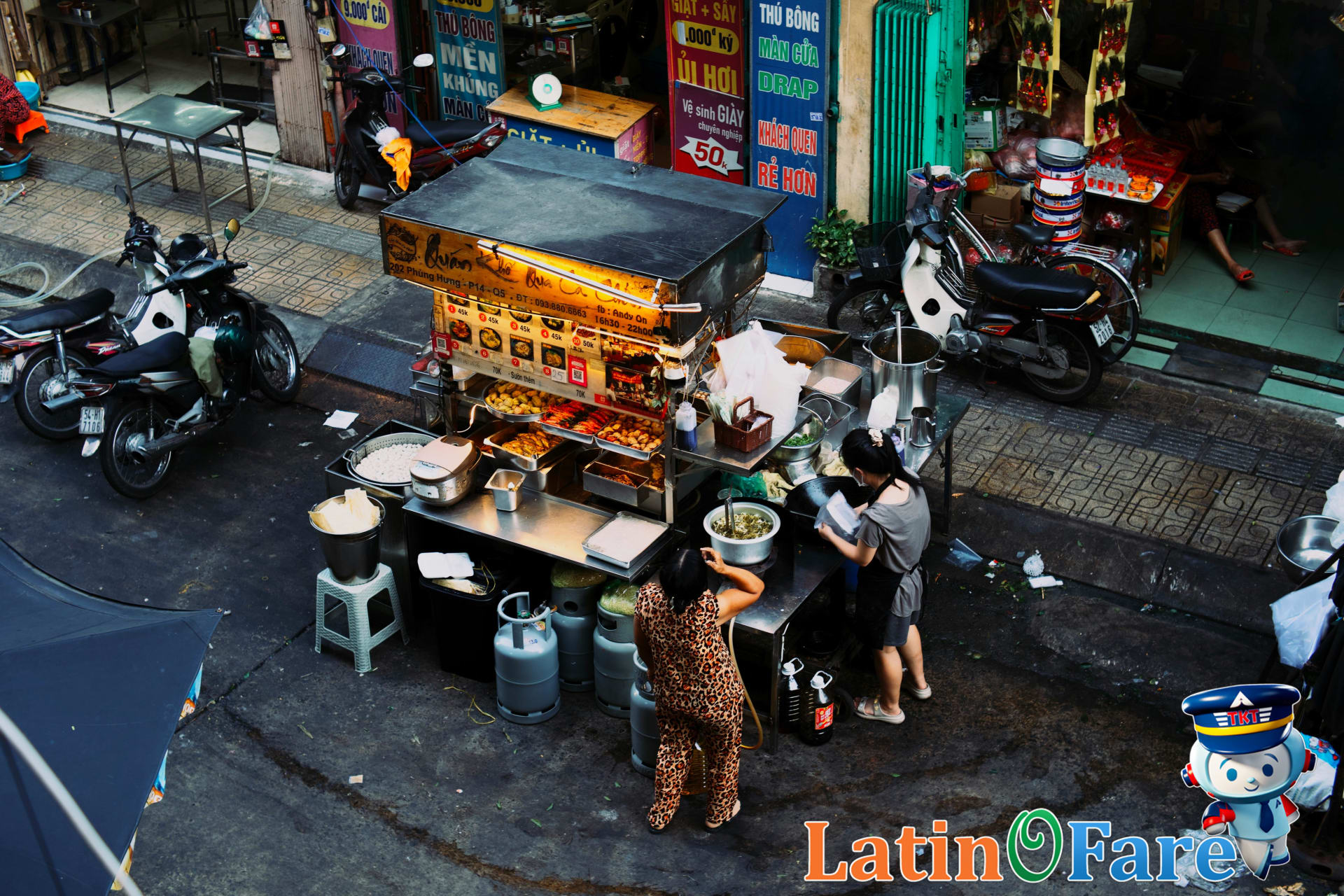 Ho Chi Minh City street scene