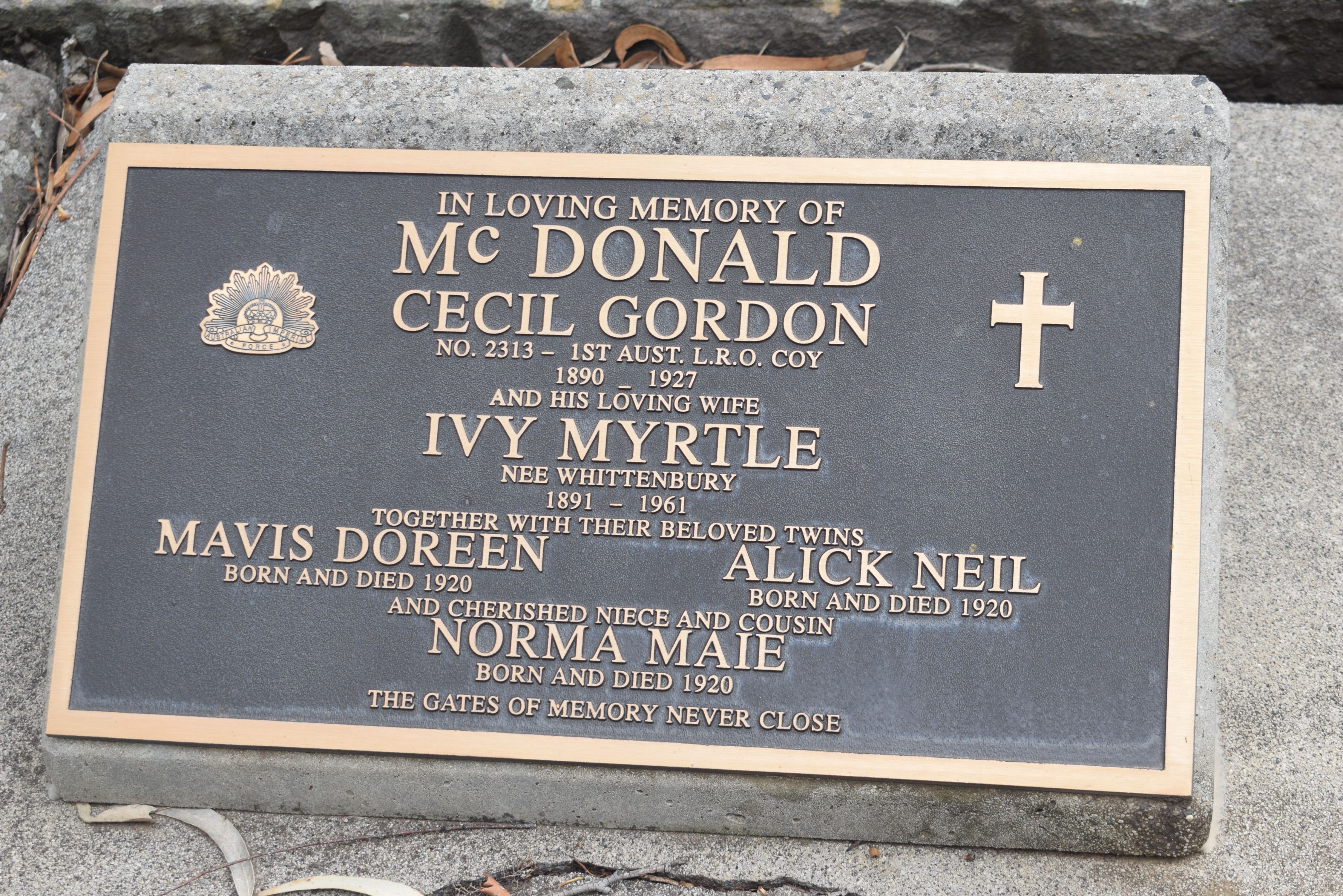 Photo of Cecil McDonald