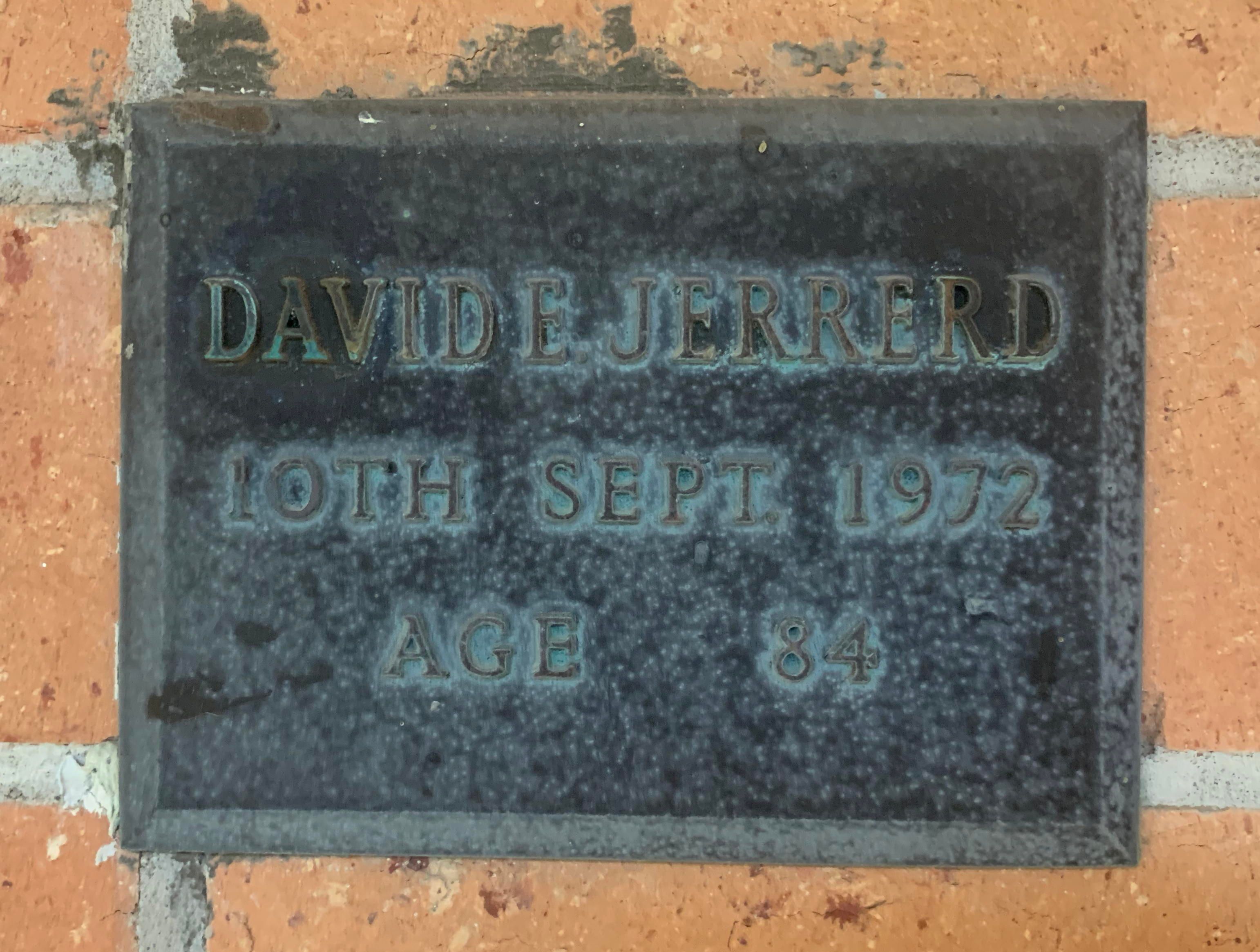 Photo of David Jerrerd