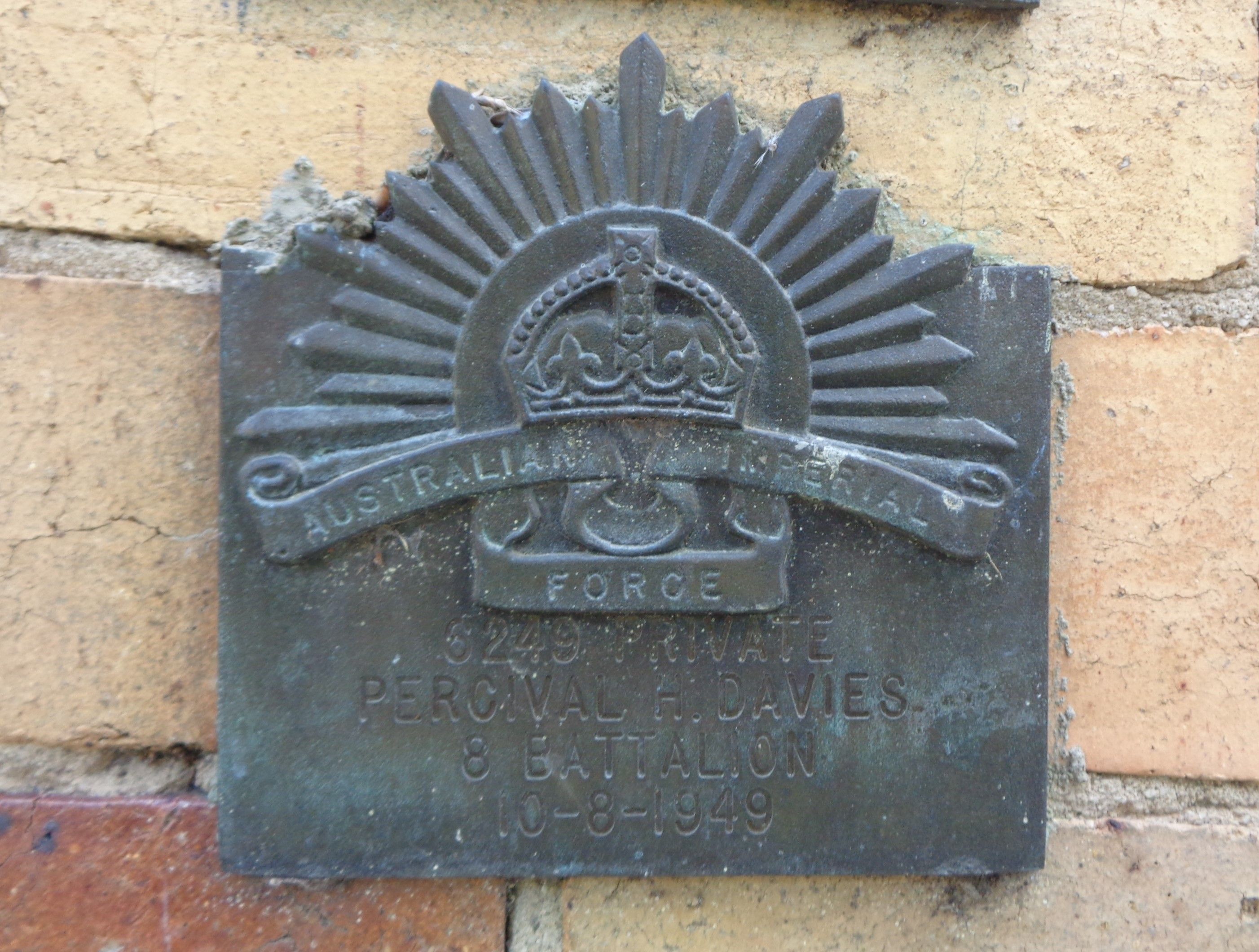 Photo of Percival Davies