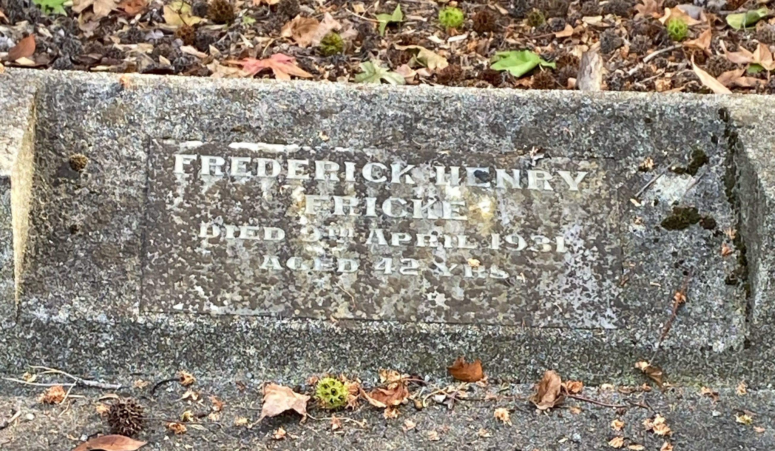 Photo of Frederick Fricke